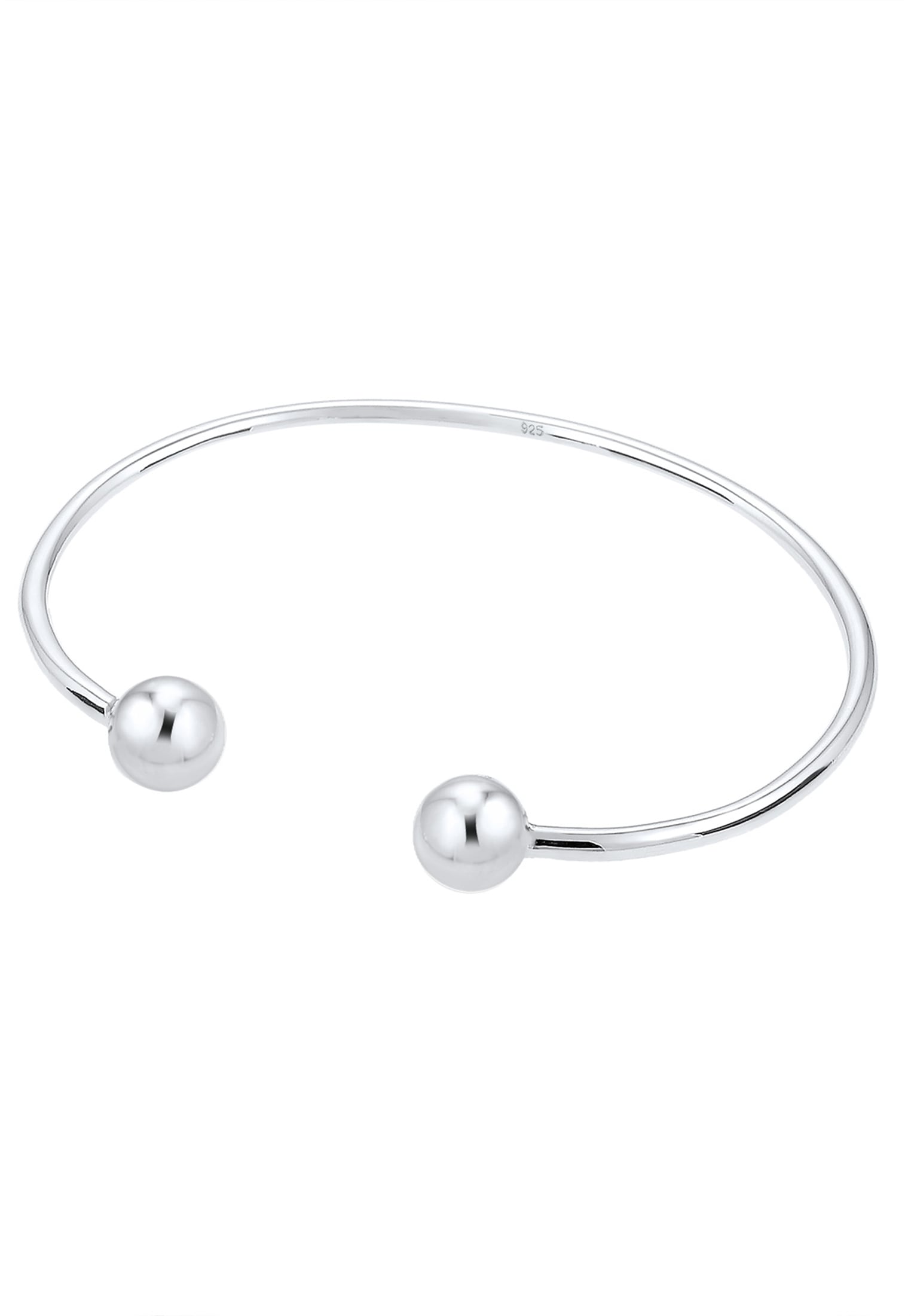 Elli Armreif »Elli Armband Kugel Ball Geo Bangle Basic 925 Sterling Silber«