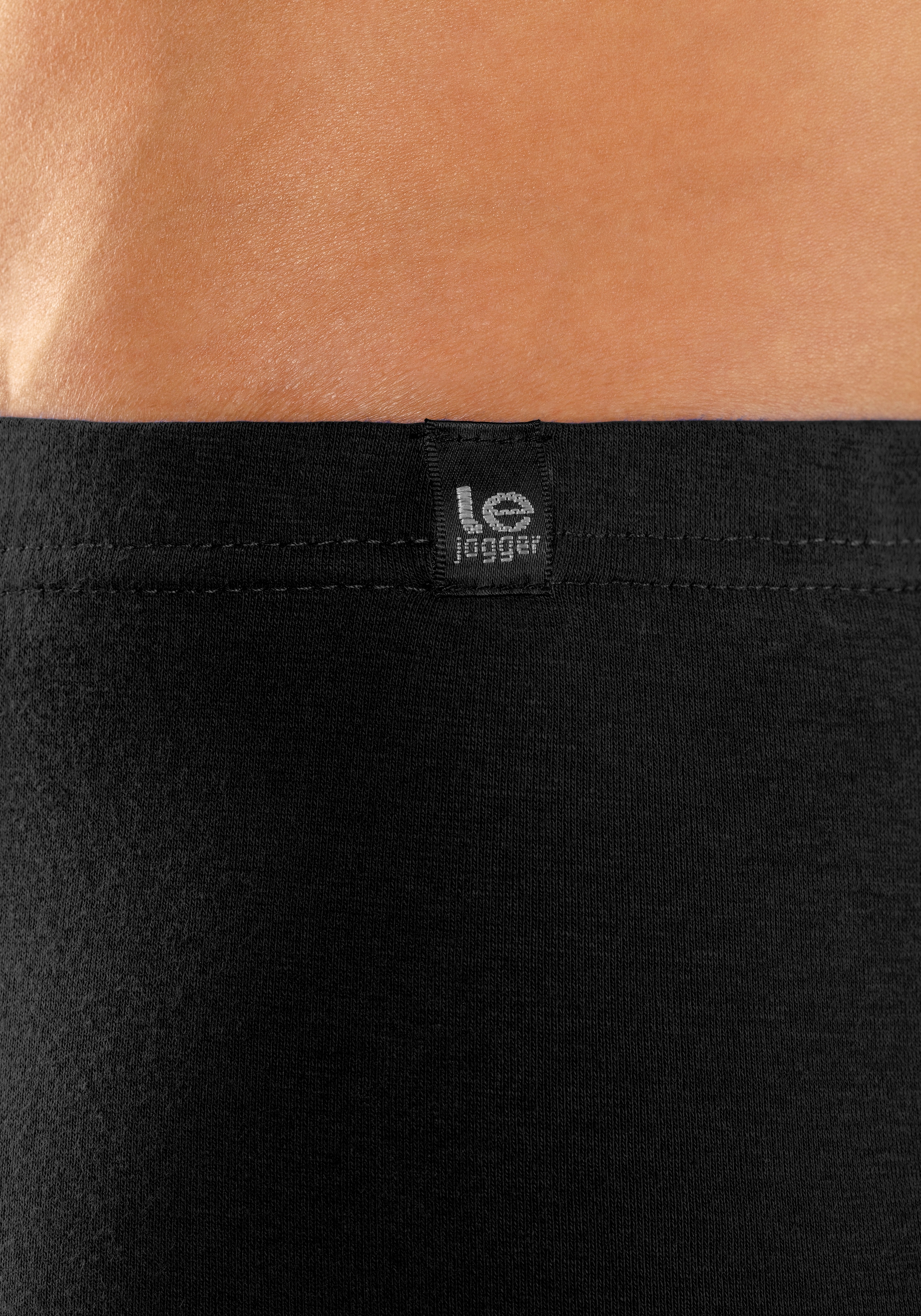 le jogger® Boxer »Boxershorts für Herren«, (Packung, 3 St.), schmaler Bund mit Markenlabel