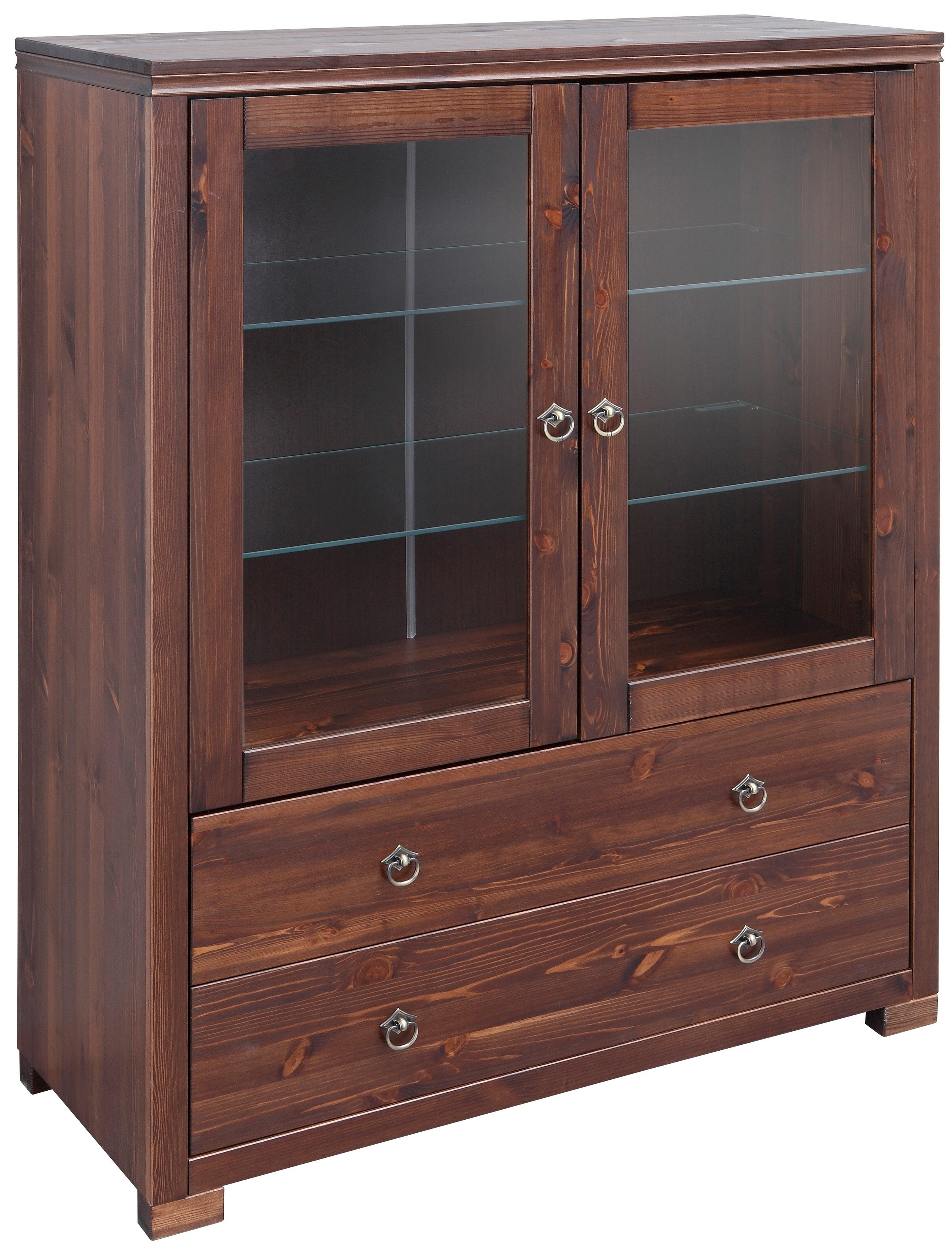 OTTO home Highboard "Gotland" Vitrine, Breite 101 cm, Türen mit Glaseinsätz günstig online kaufen