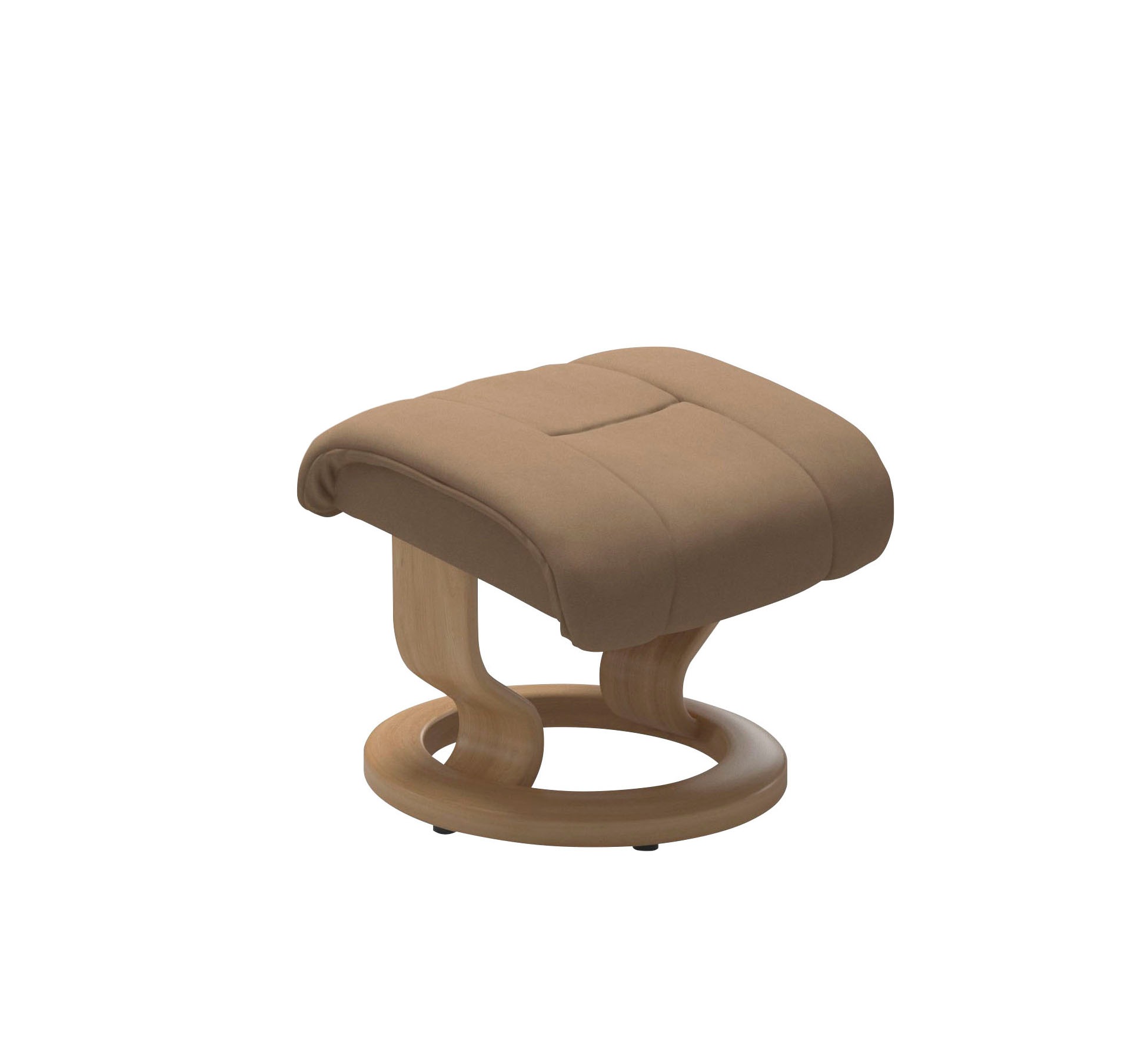 Thumbnail - Stressless Relaxsessel "Reno", (Set, Relaxsessel mit Hocker), mit Hocker, mit Classic Base, Größe S, M & L, Gestell Eich...