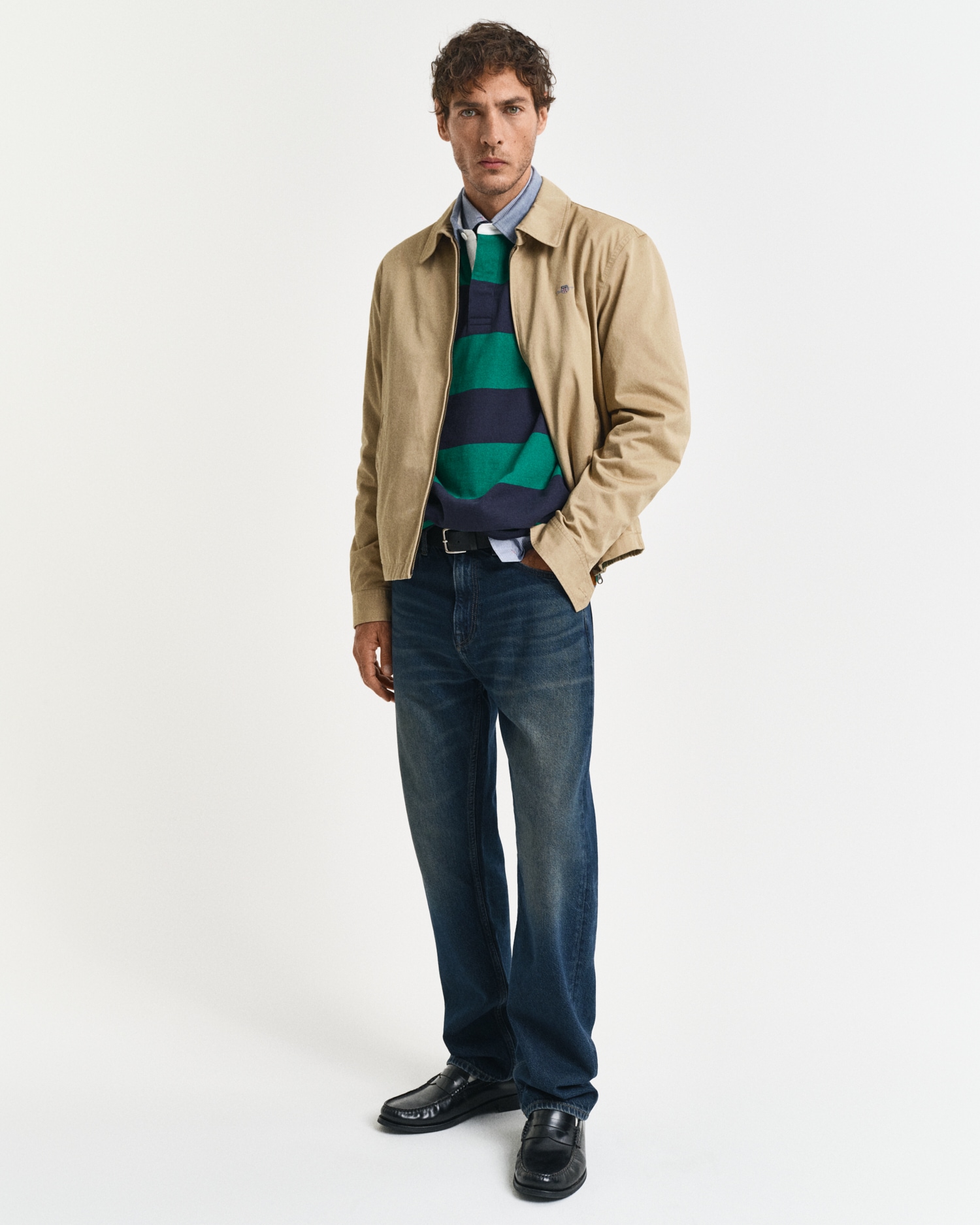 Gant Kurzjacke »COTTON WINDCHEATER JACKET«, mit zwei-Wege-Reißverschluss