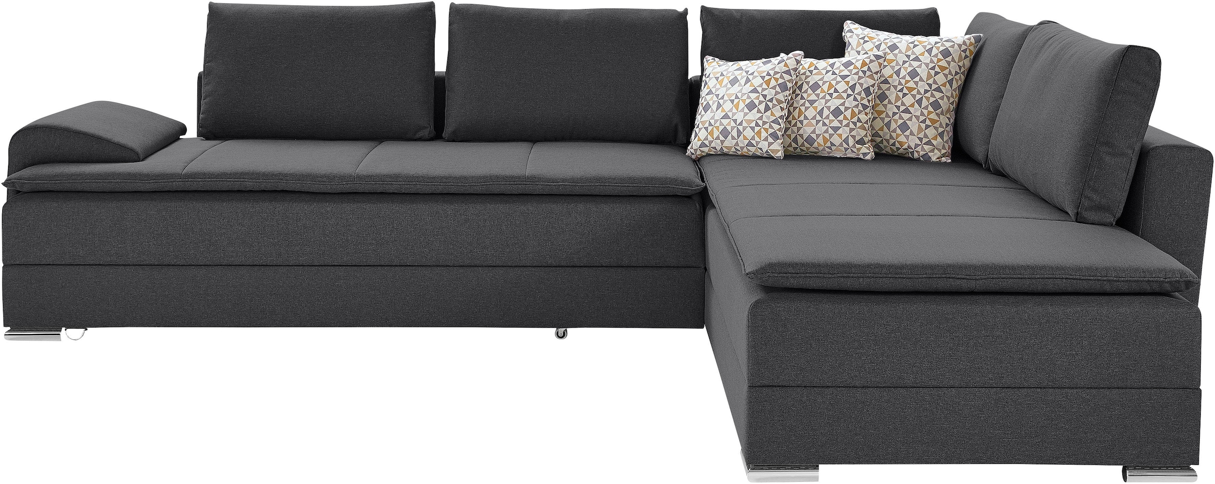 INOSIGN Ecksofa "Boxspringbett Night & Day L-Form mit Dauer-Schlaffunktion günstig online kaufen