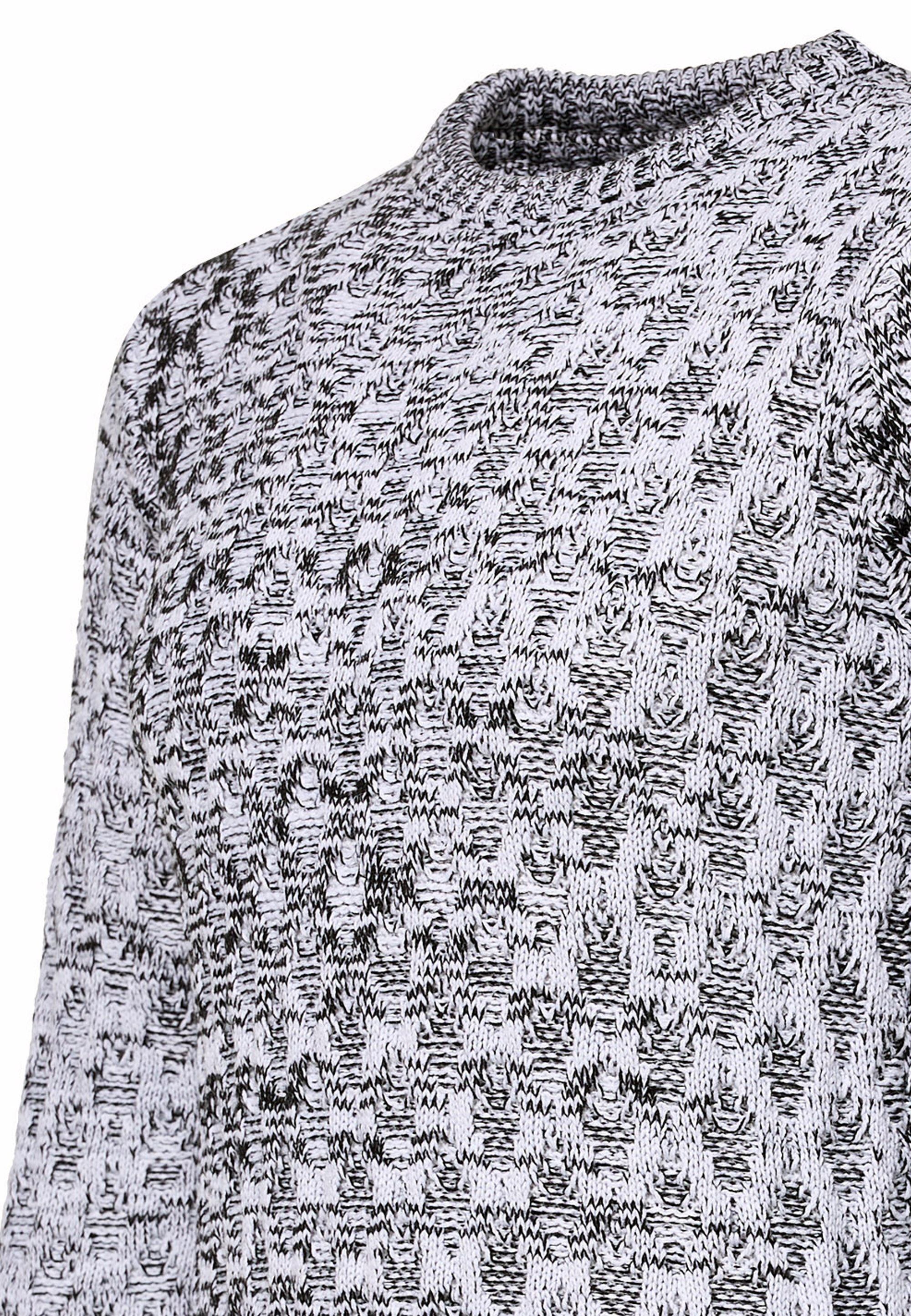 Rusty Neal Strickpullover, mit schönem Muster