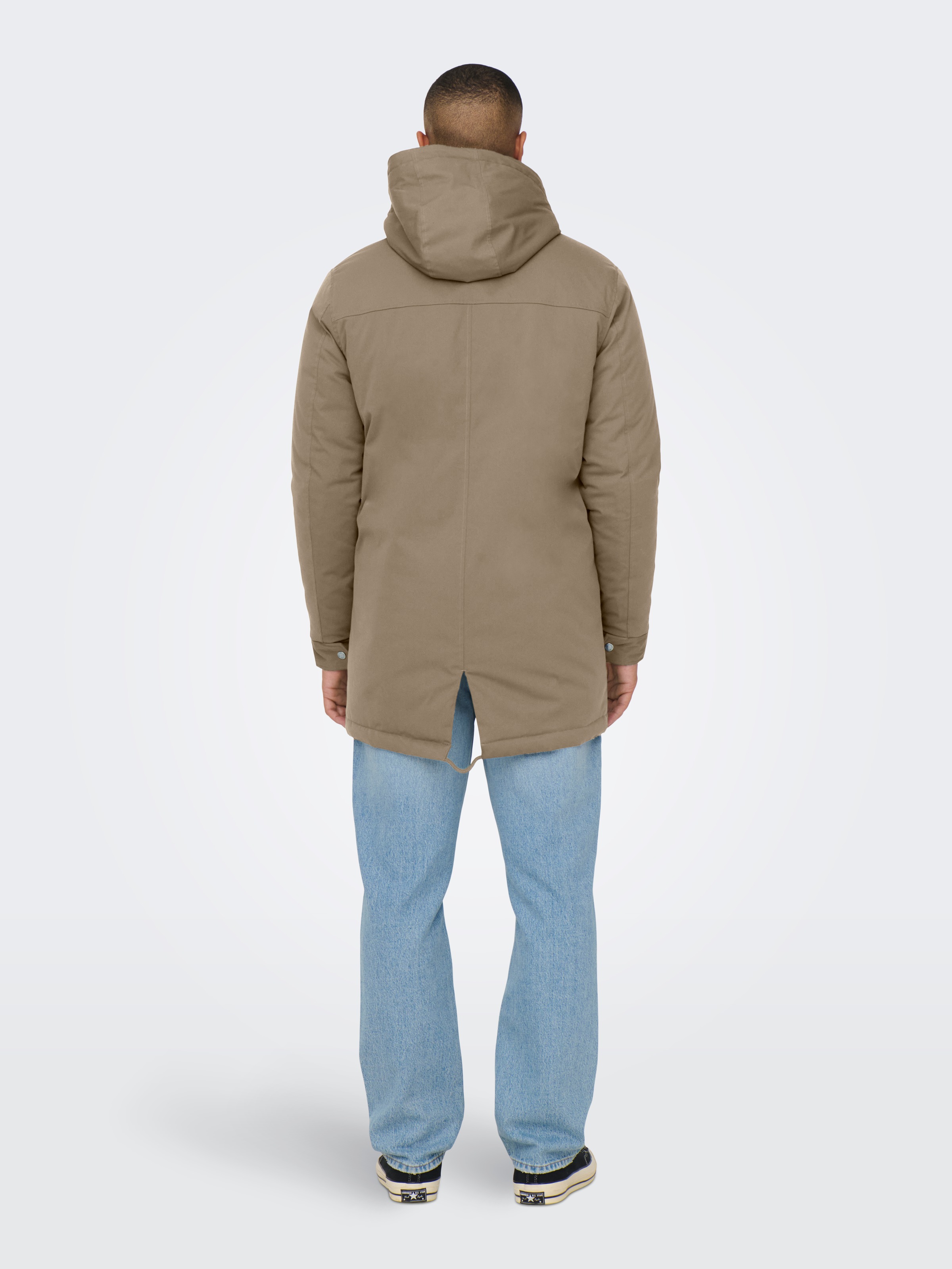 ONLY & SONS "ONSALEXANDER LIFE PARKA OTW VD" mit Kapuze Polyester, regular günstig online kaufen