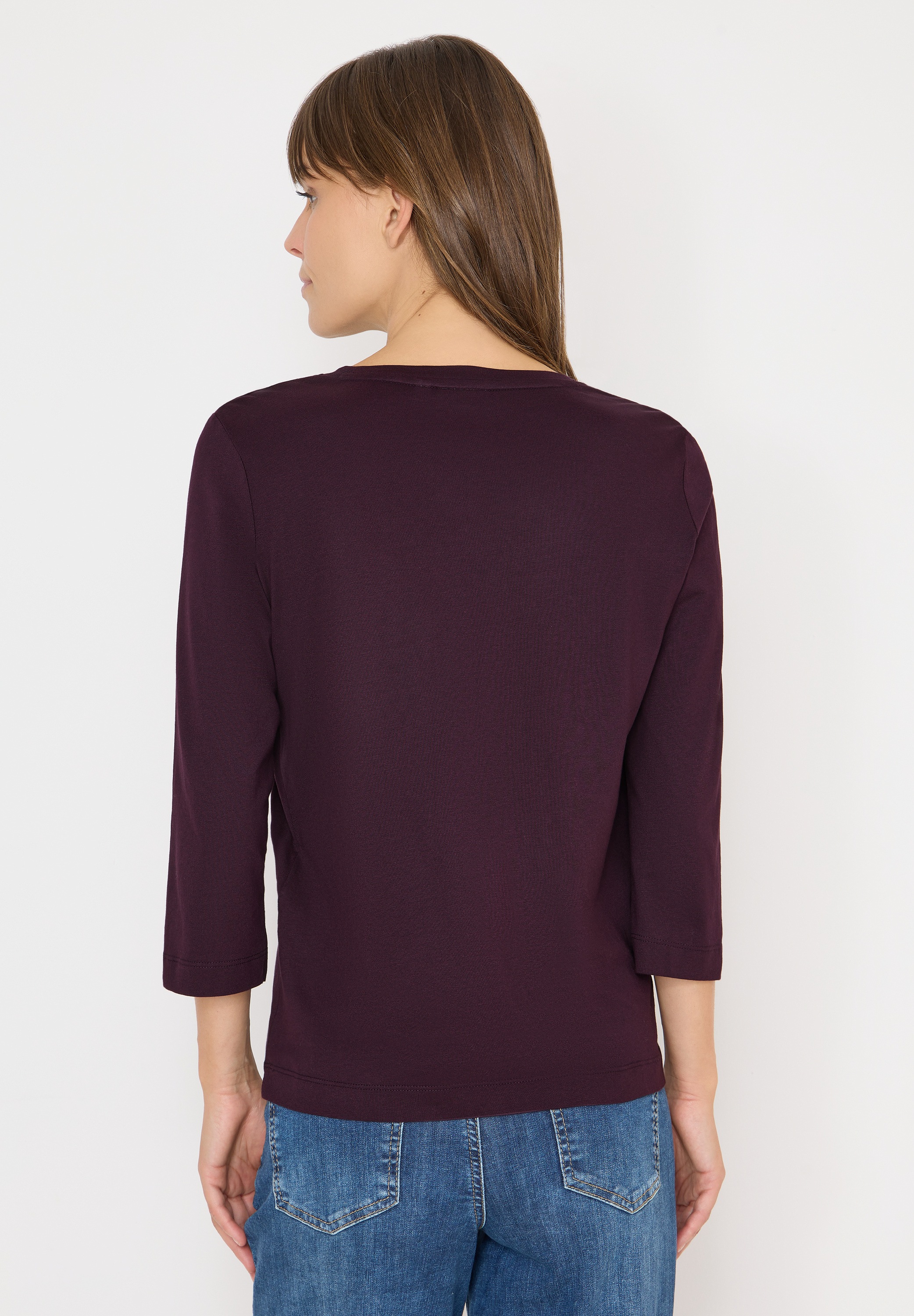 Cecil 3/4-Arm-Shirt im soften Baumwoll-Mix