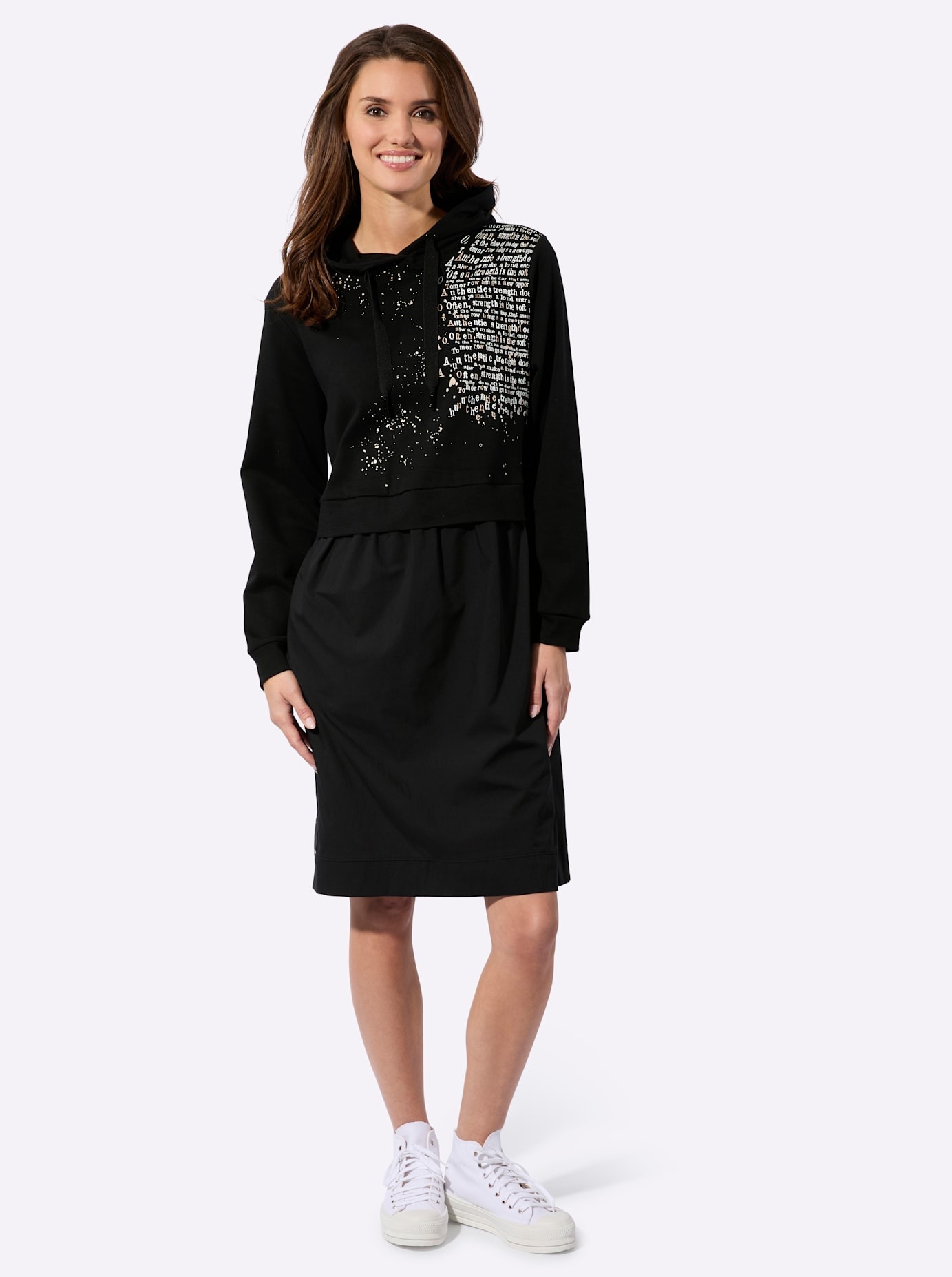 Inspirationen Druckkleid "Kleid" Nahttasche günstig online kaufen