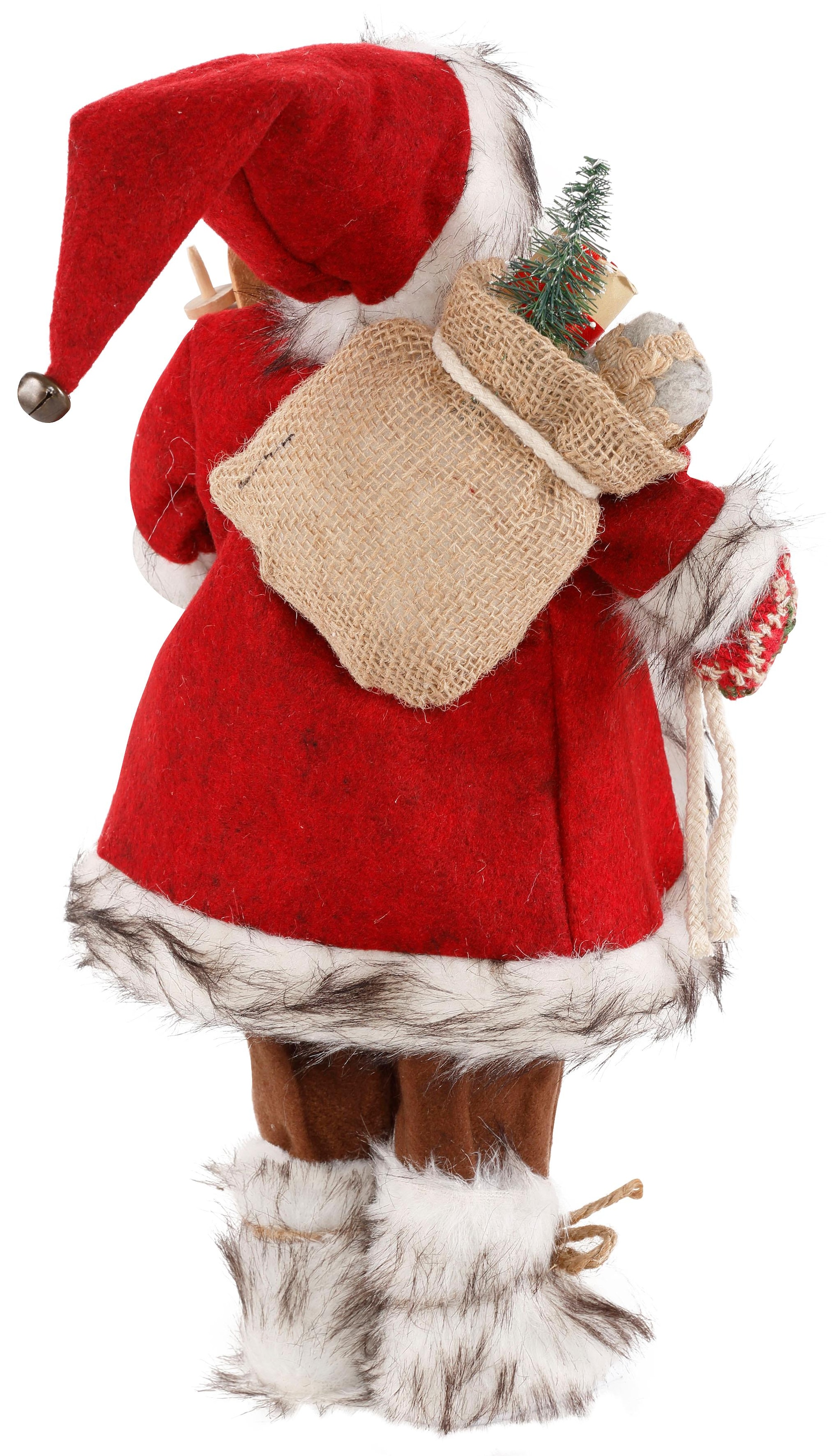 Dekofigur »Weihnachtsmann« mit weißem Bart und BAUR | Mantel rotem