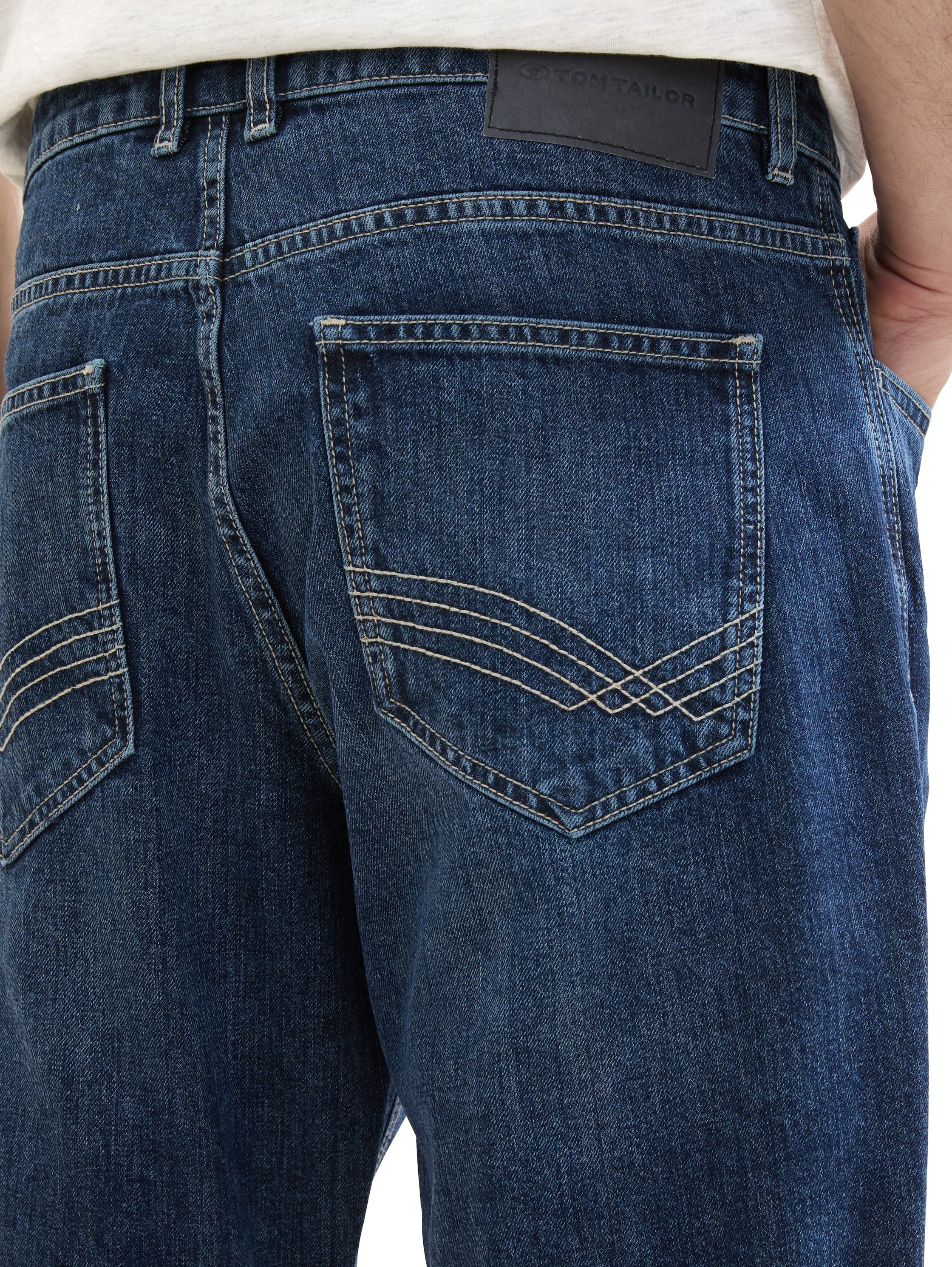 TOM TAILOR Jeansbermudas "JOSH", mit Markenlabel günstig online kaufen