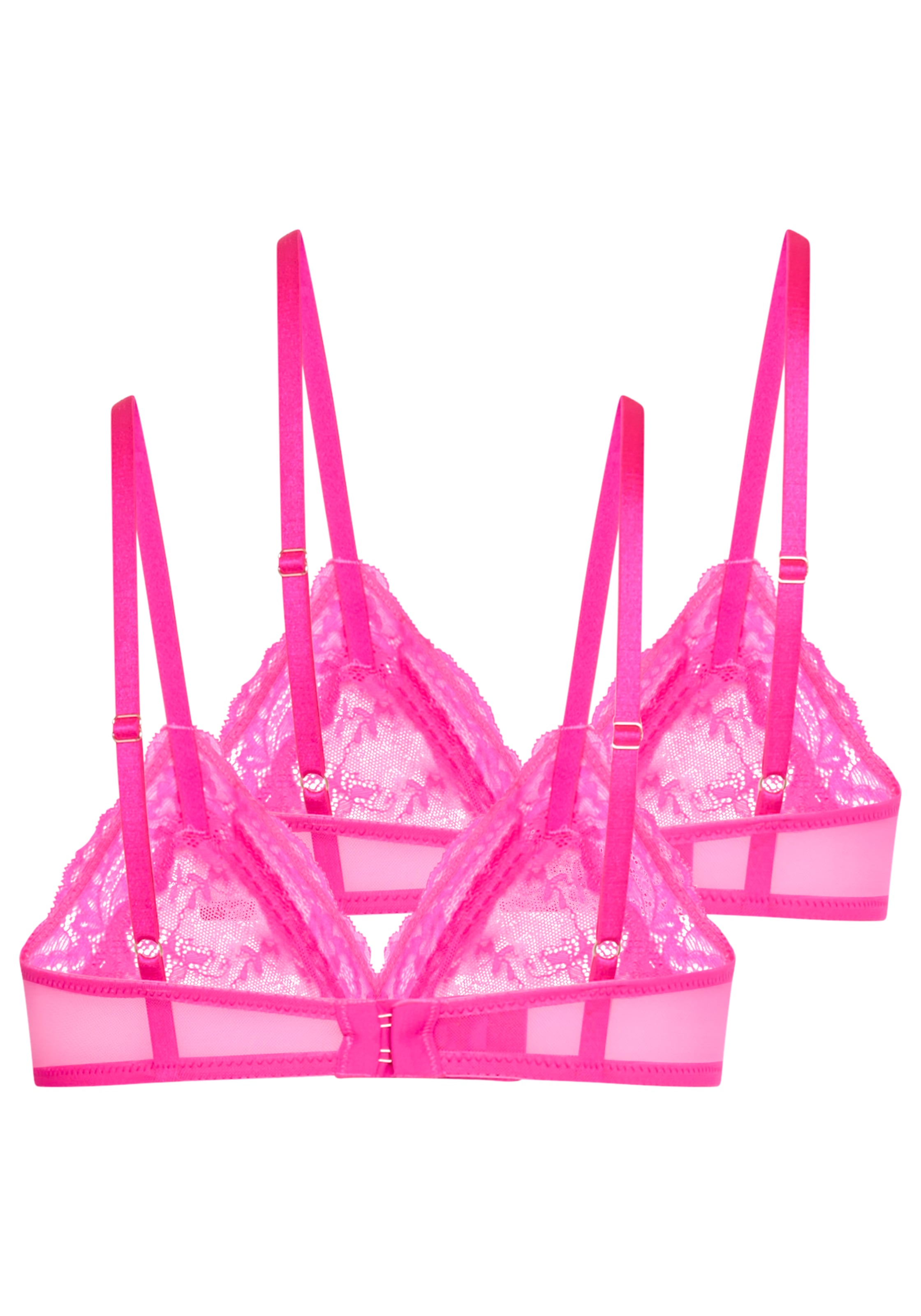 Dorina Bralette »ORIGINS-2PP«, Durchgehende Spitze mit Spitzenbesatz an den Körbchen, ohne Bügel