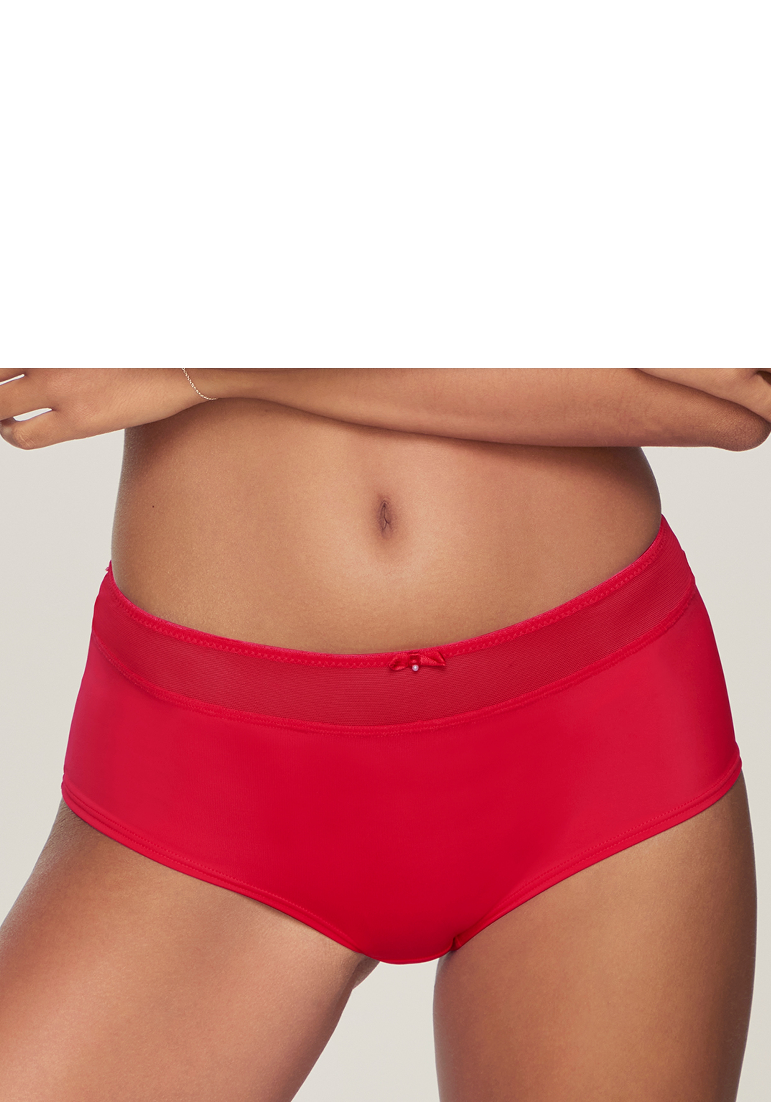 Nuance by Lascana Panty mit transparentem Bund und Zierschleife