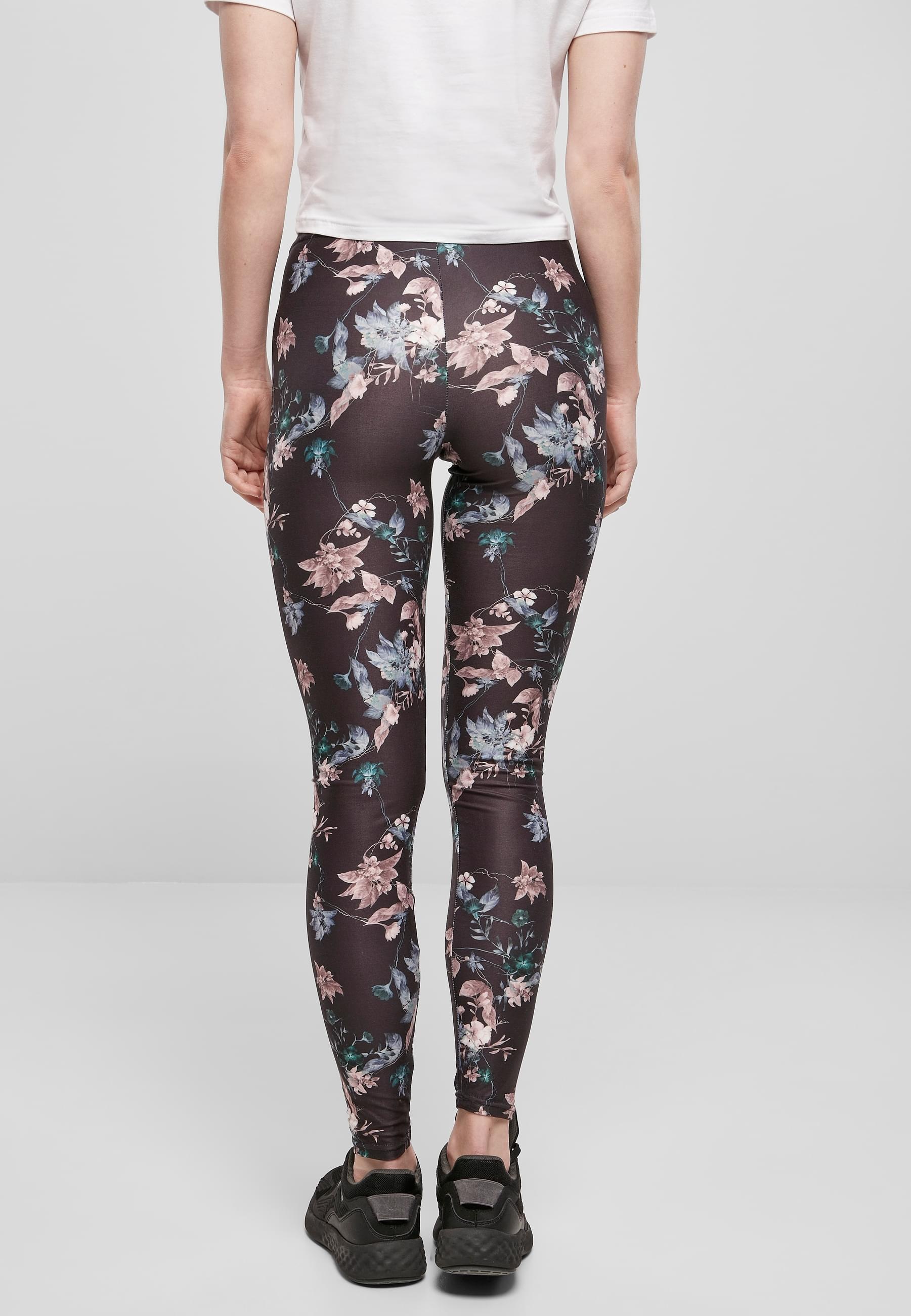URBAN CLASSICS Leggings »Urban Classics Damen Ladies Soft AOP Leggings«, (1 tlg.)