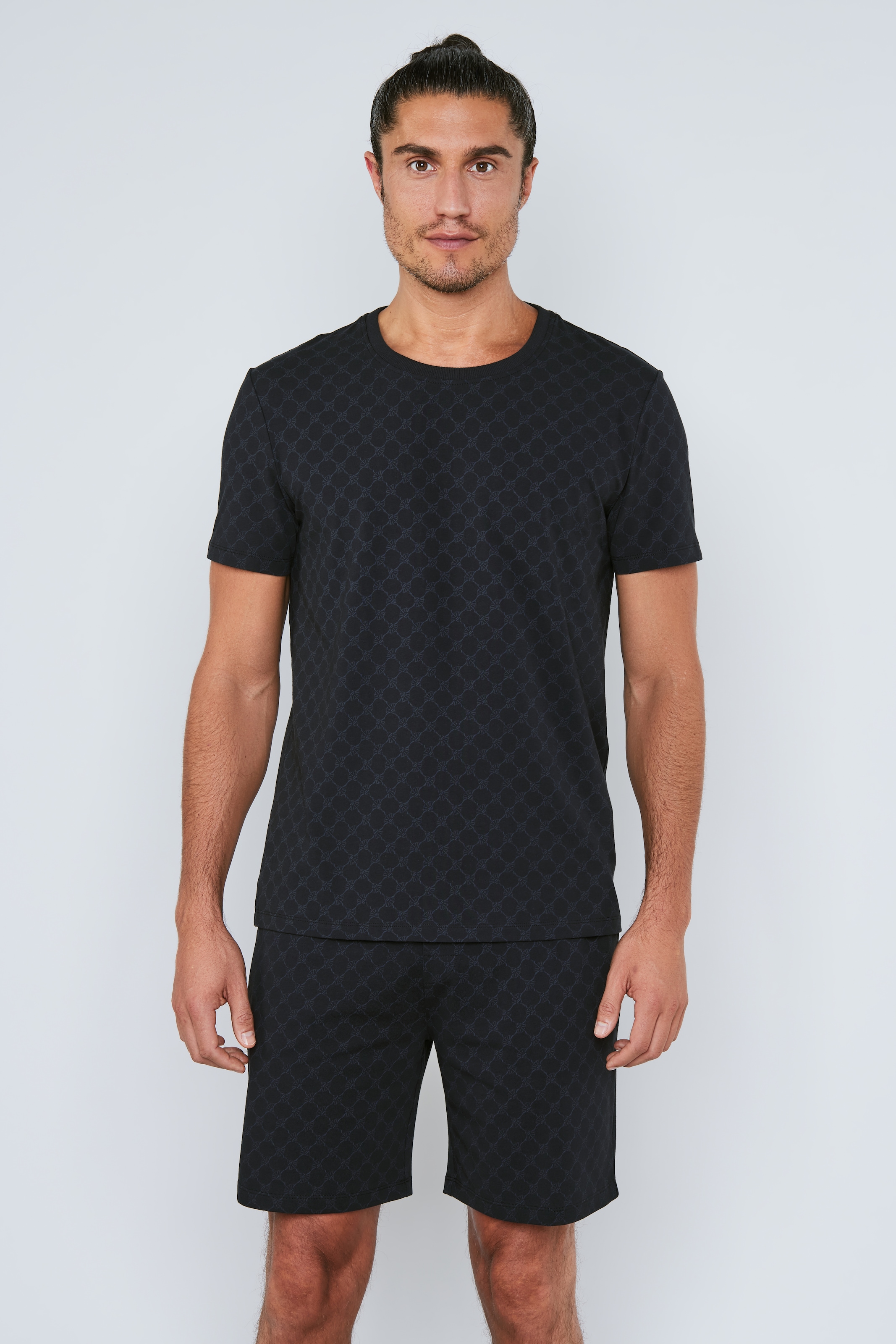 JOOP T-Shirt "Leisure" mit Cornflower-Alloverprint, Regular Fit, kurzärmeli günstig online kaufen