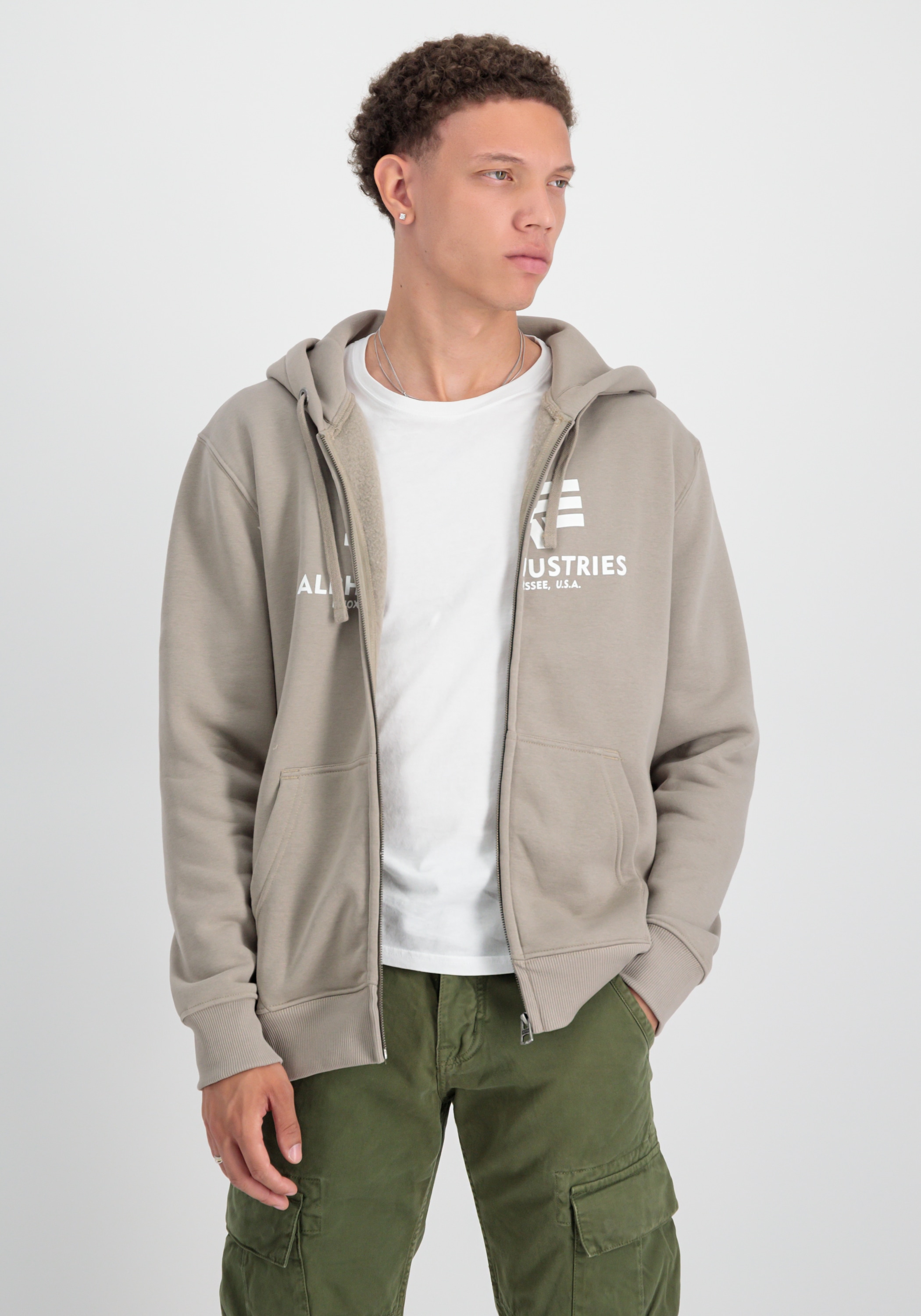 Alpha Industries Hoodie "Basic Zip Hoodie BL" günstig online kaufen