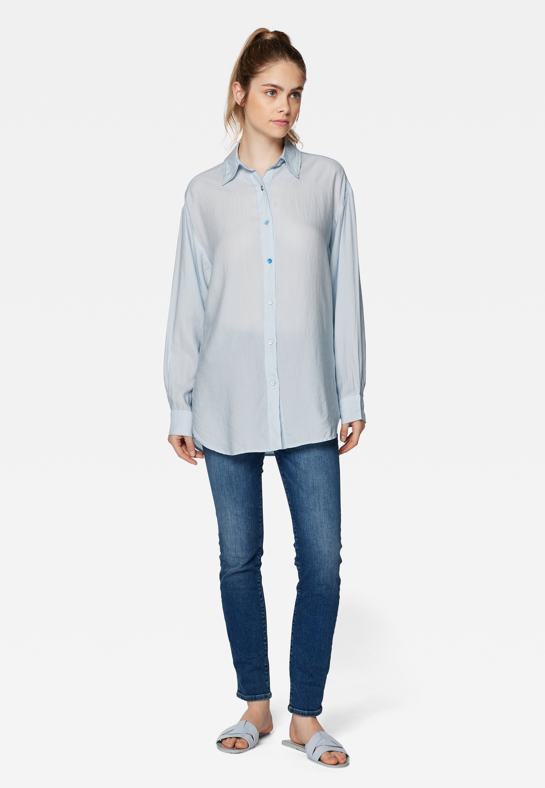 Mavi Hemdbluse "LONG SLEEVE BLOUSE", Maviterranean Bluse