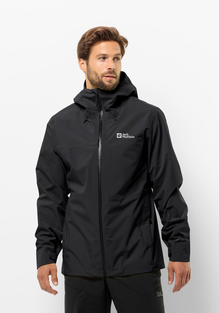 Jack Wolfskin Funktionsjacke "HIGHEST PEAK 3L JKT M", mit Kapuze