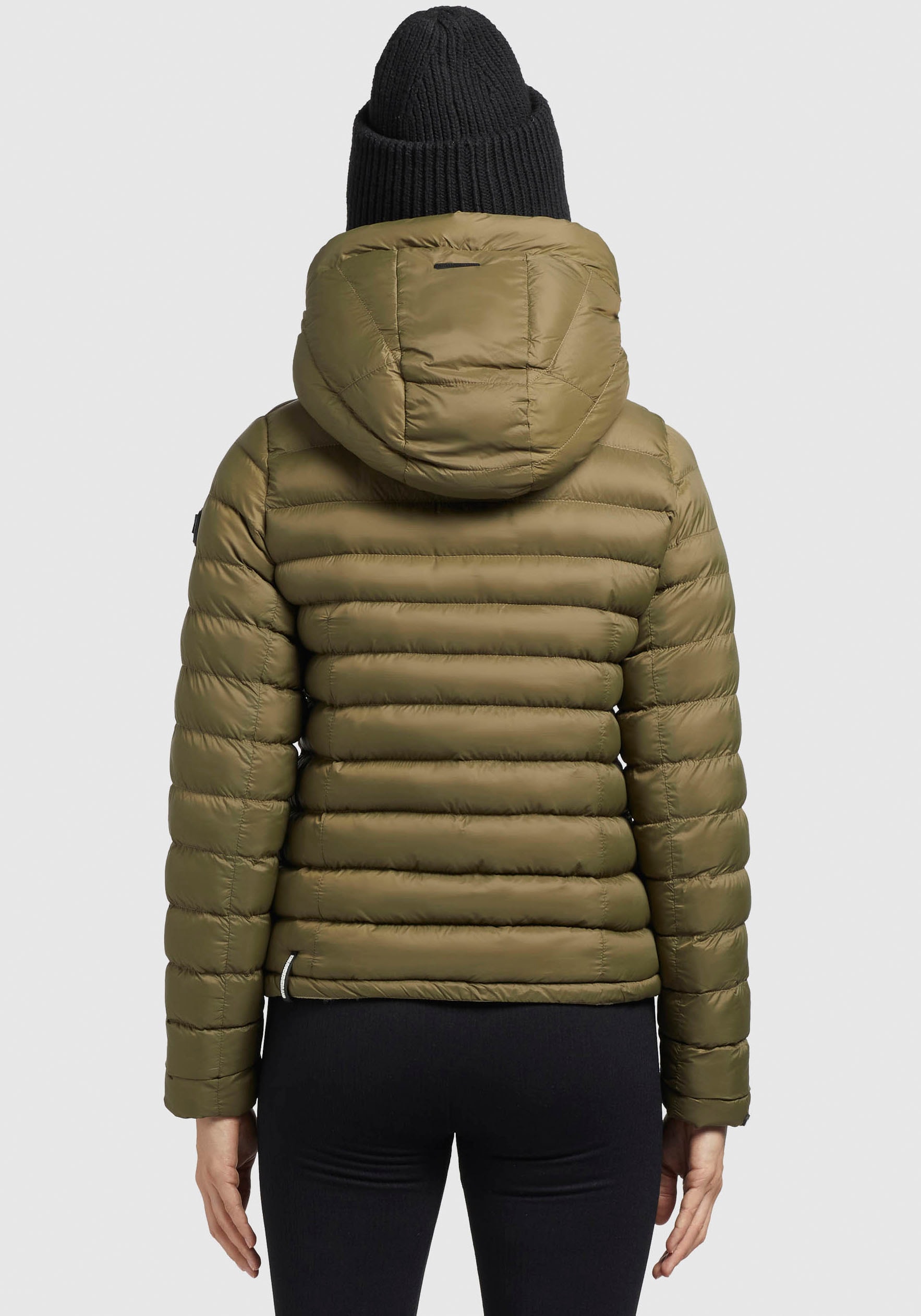 khujo Outdoorjacke »LOVINA5 SOFT«, mit Kapuze