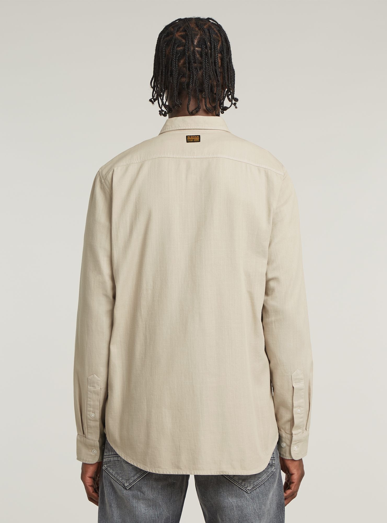 G-STAR Langarmshirt "Marine Slim Shirt" günstig online kaufen