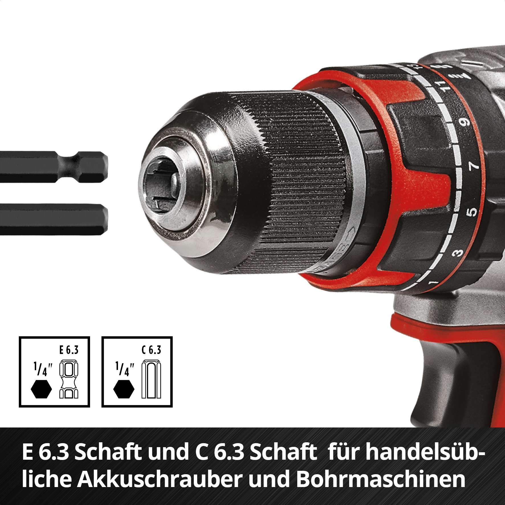 Einhell Bit-Set »M-CASE«, 42-tlg.