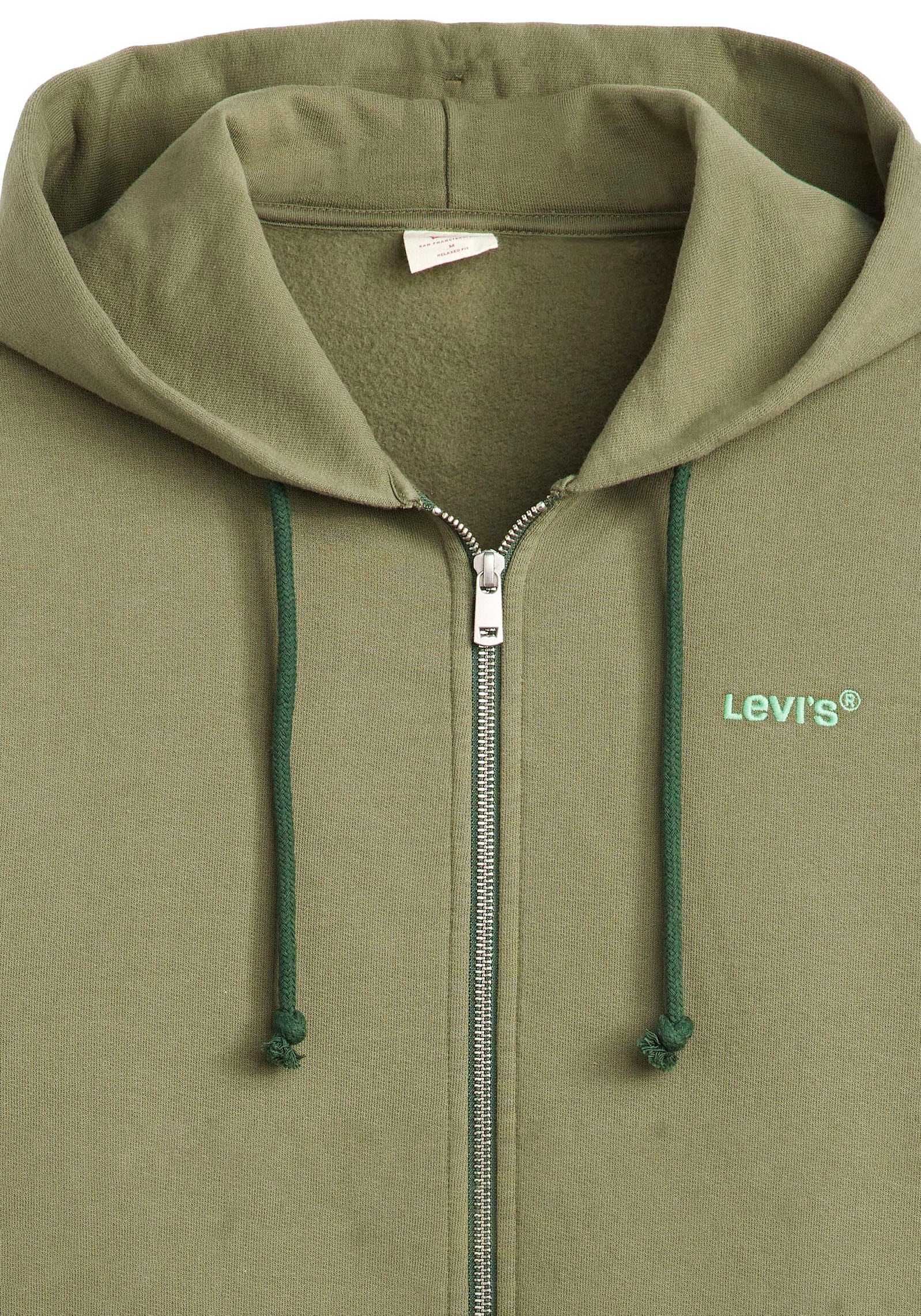 Levi's® Kapuzensweatjacke, mit Logo-Stickerei