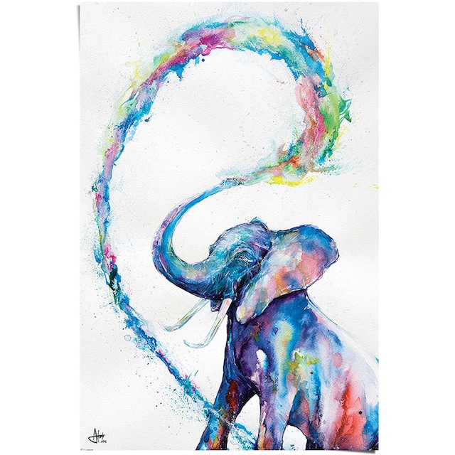 Reinders! Poster »Elefant Art«, (1 St.) kaufen | BAUR