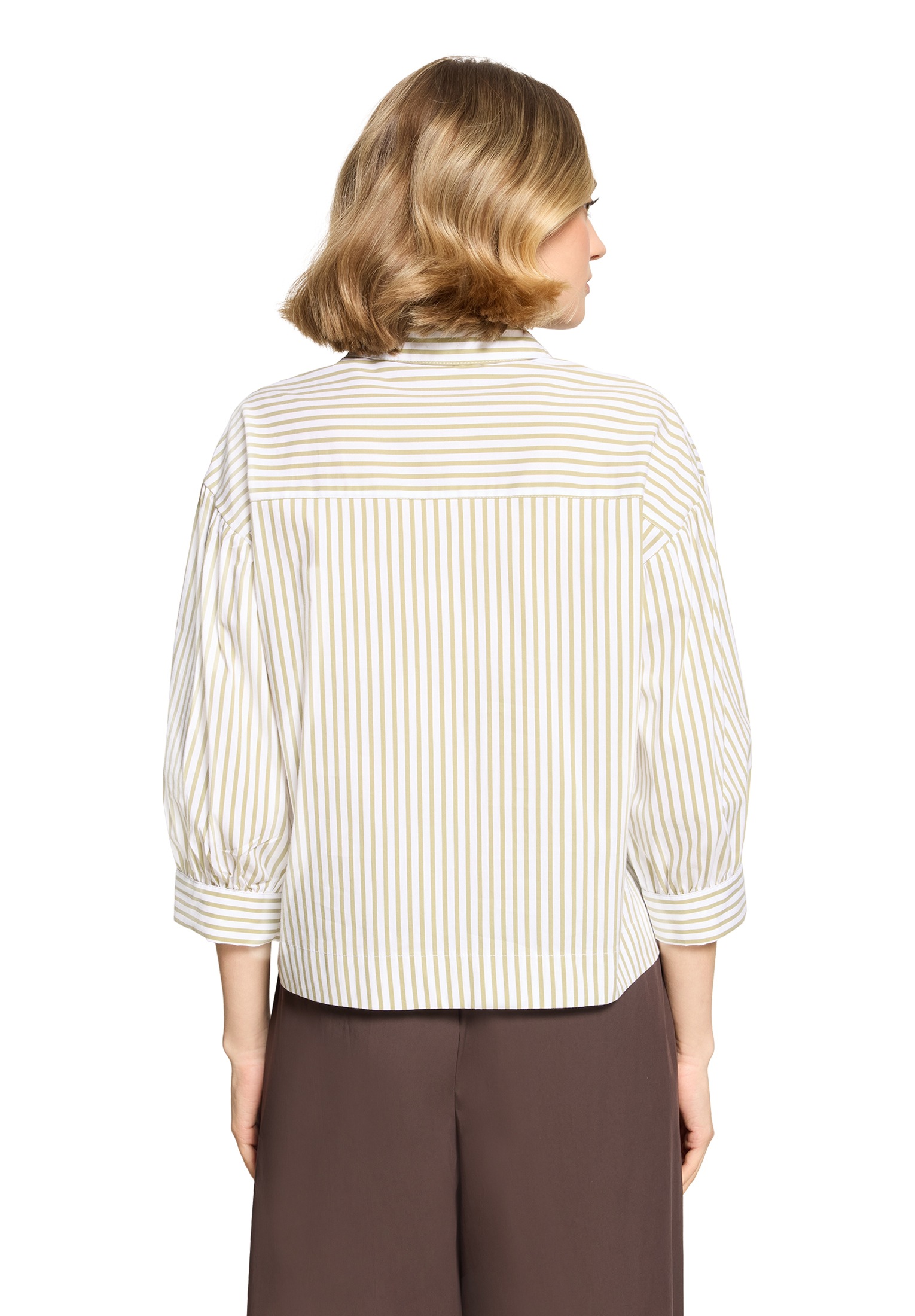 Cartoon Klassische Bluse »Damen mit Raffung«