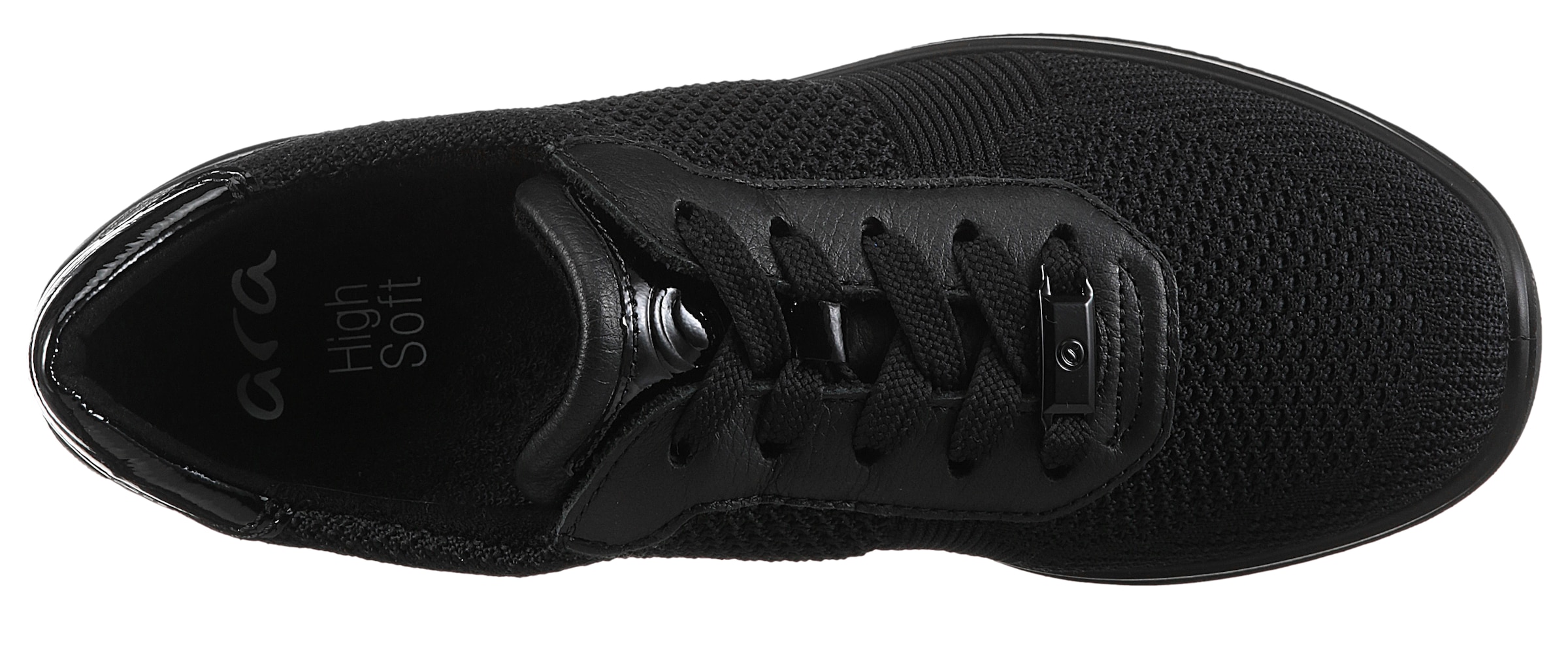 Ara Sneaker »LISSABON«, Freizeitschuh, Schnürschuh in Bequemweite G (= weit)
