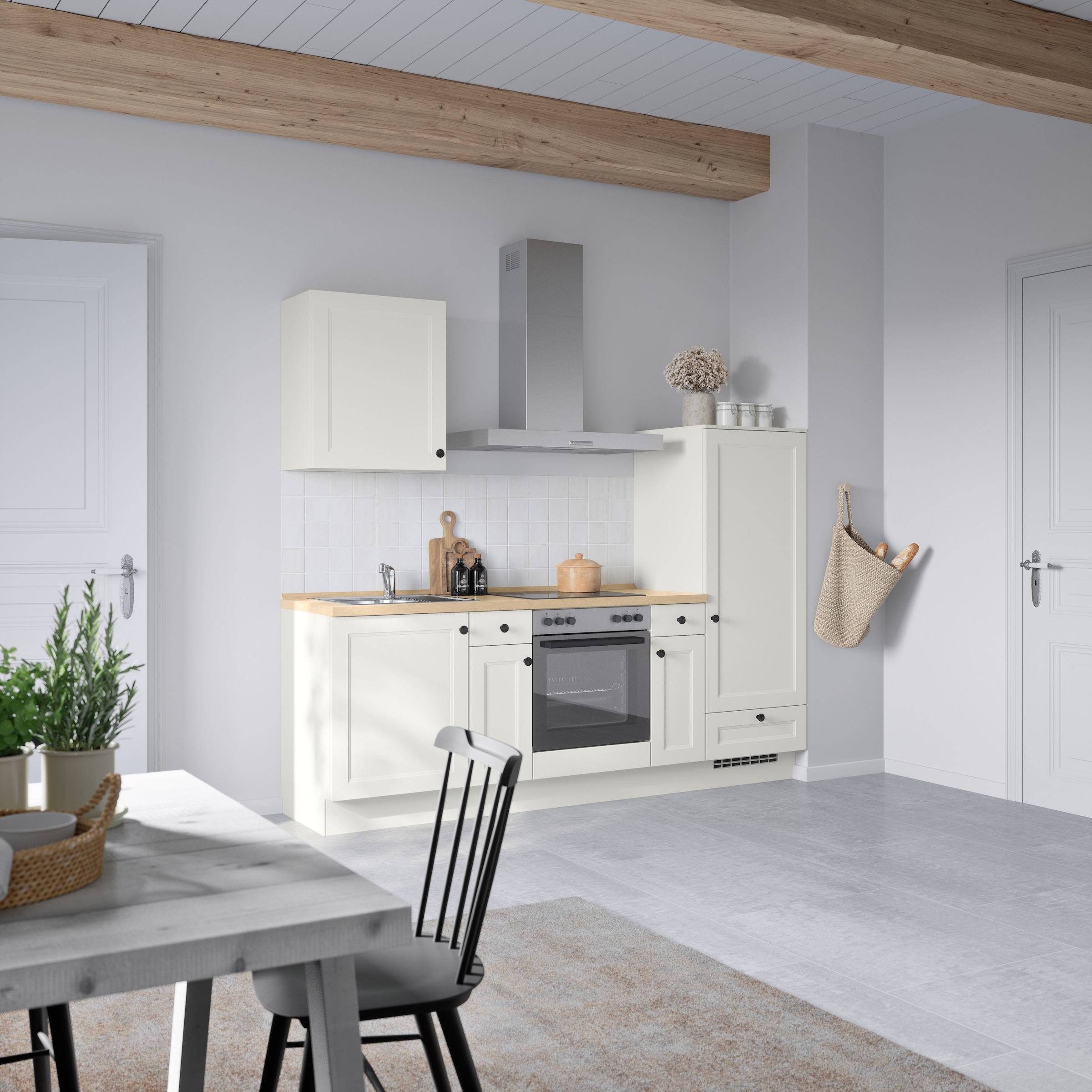 nobilia® Küchenzeile »"Cascada I"« vormontiert, Ausrichtung wählbar, Breite 240 cm, wahlw. mit E-Geräten