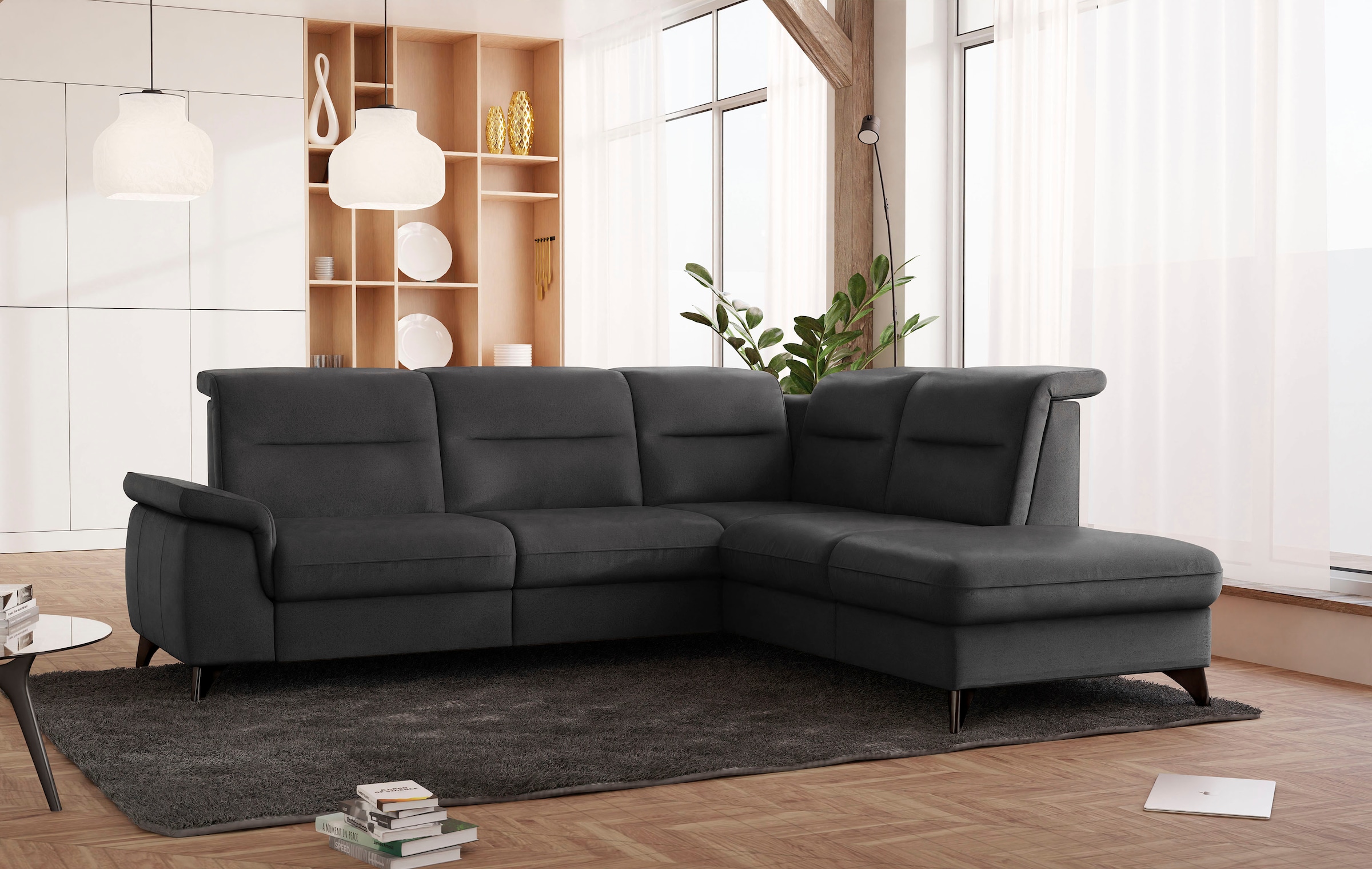 sit&more Ecksofa "Astoria L-Form", wahlweise mit motorischer Relaxfunktion günstig online kaufen