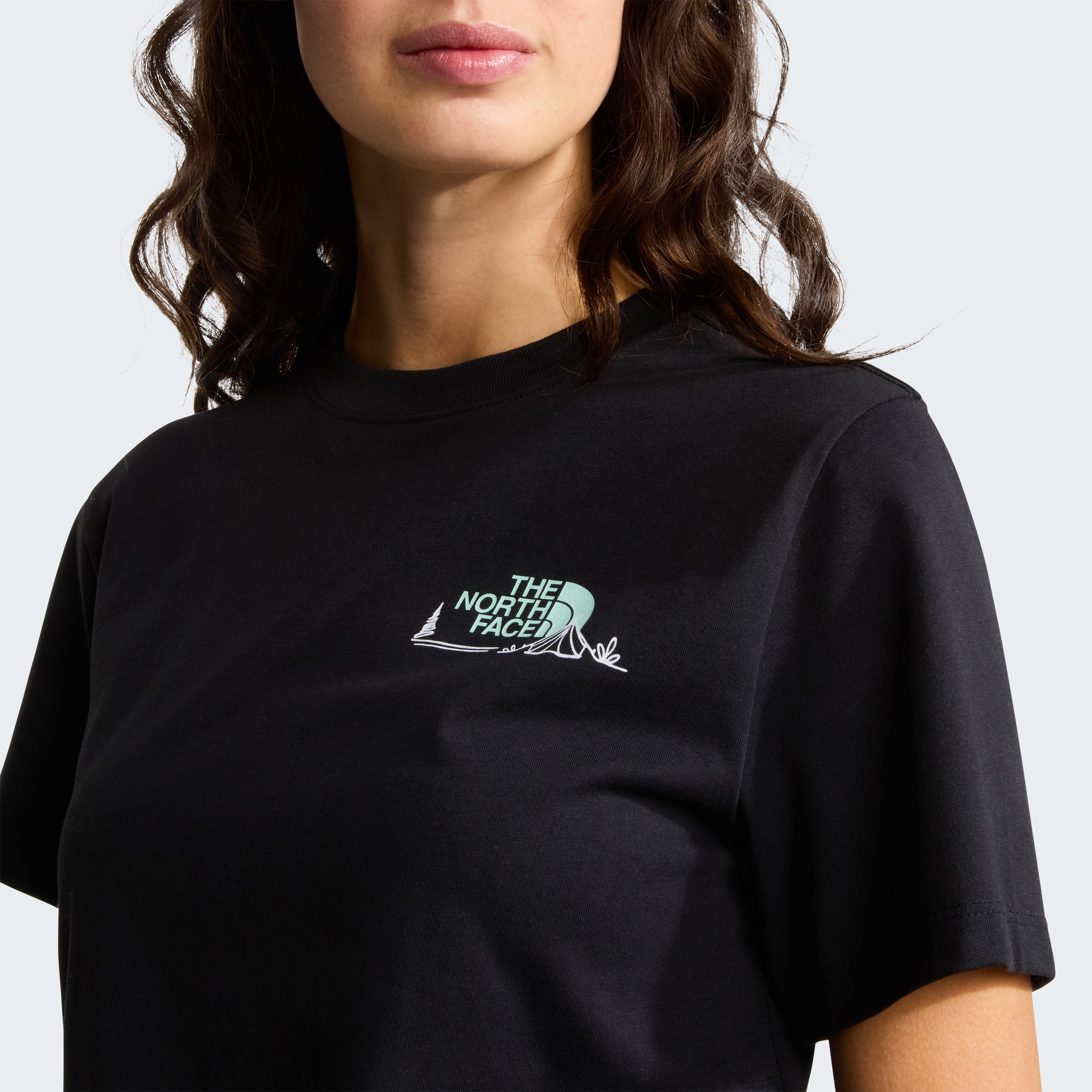 The North Face T-Shirt "W MONTE REGULAR SHORT SLEEVE TEE-GRAPHIC" normale P günstig online kaufen
