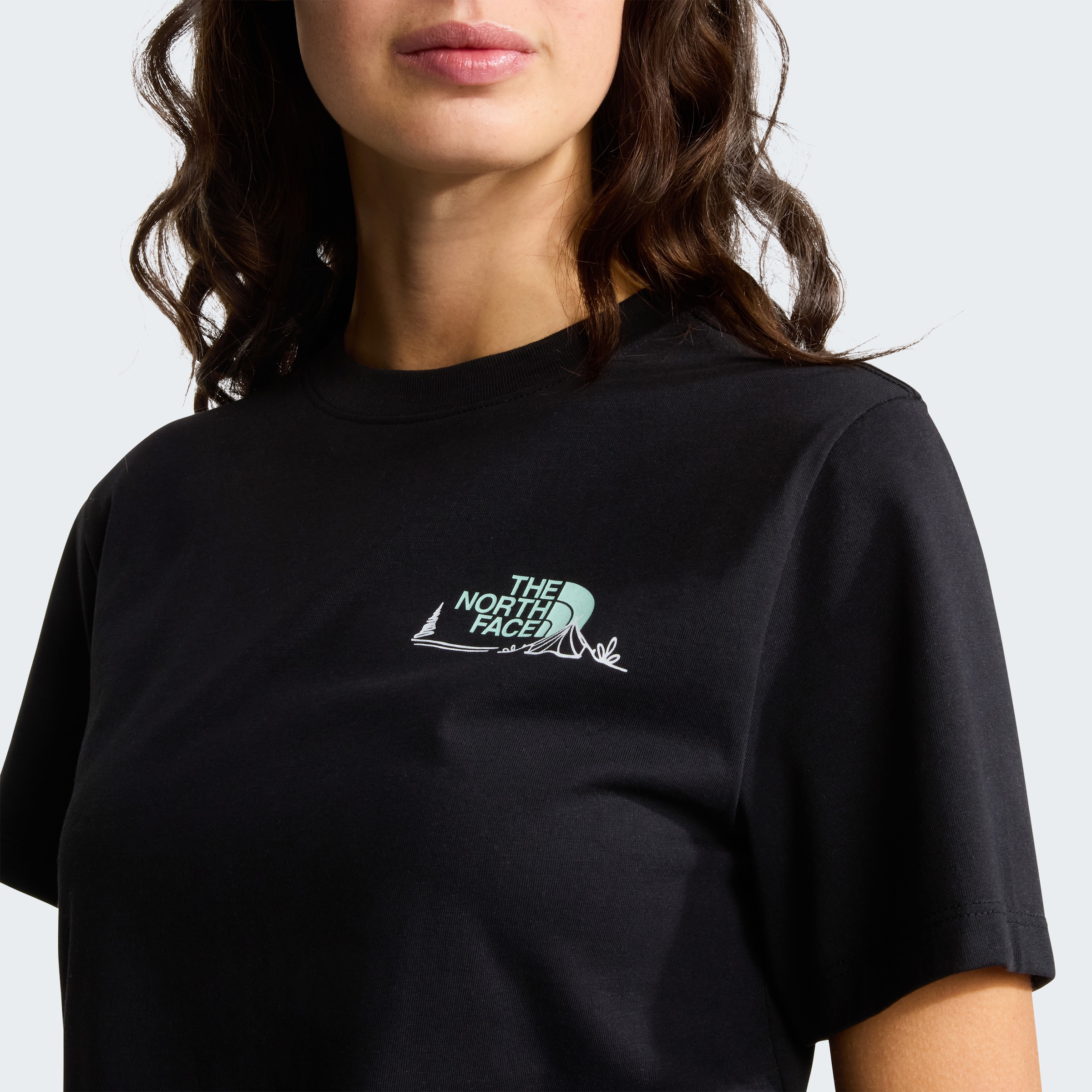 The North Face T-Shirt "W MONTE REGULAR SHORT SLEEVE TEE-GRAPHIC" sportlich günstig online kaufen