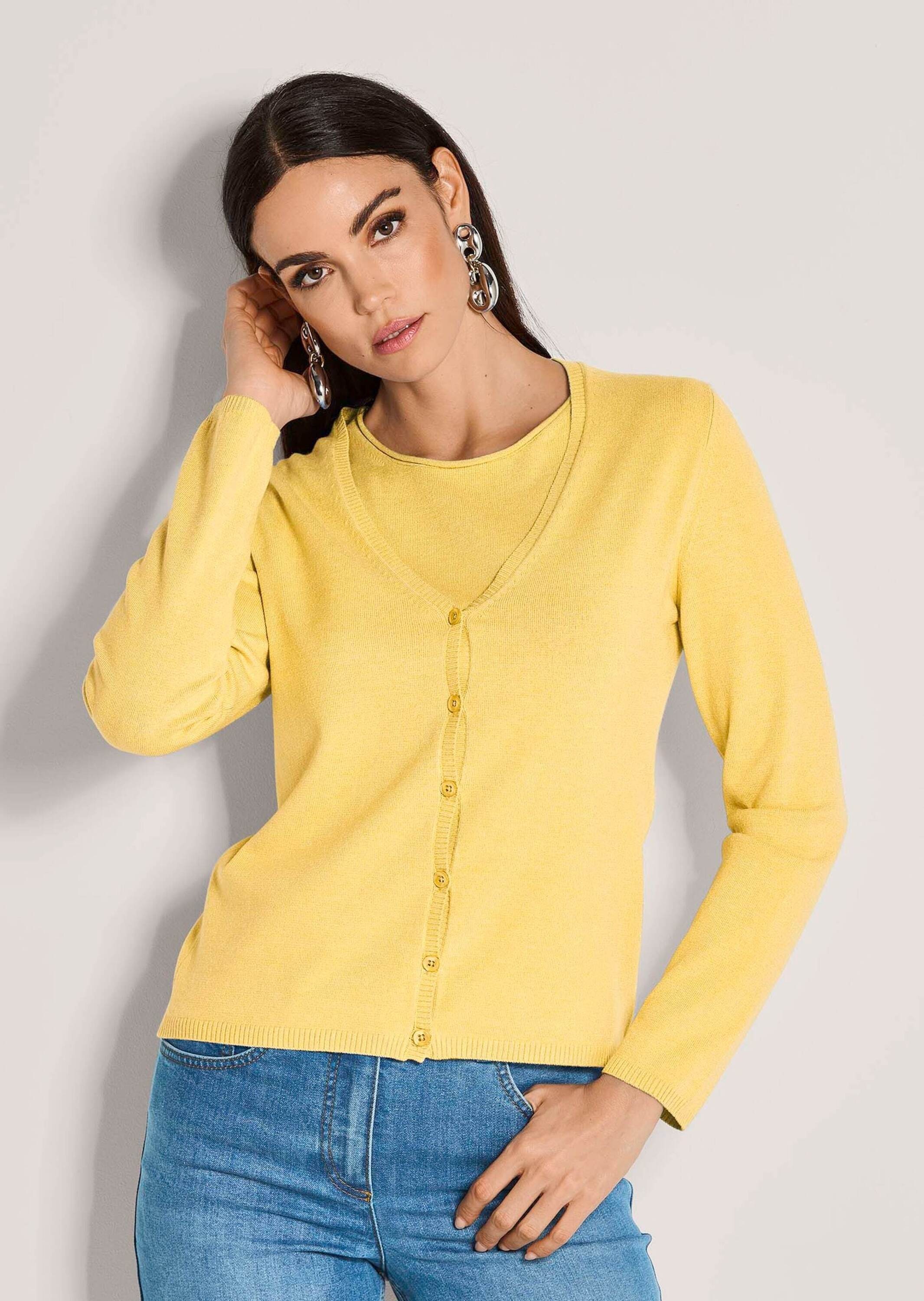 MADELEINE 2-in-1-Strickjacke »Twinset Twinset«