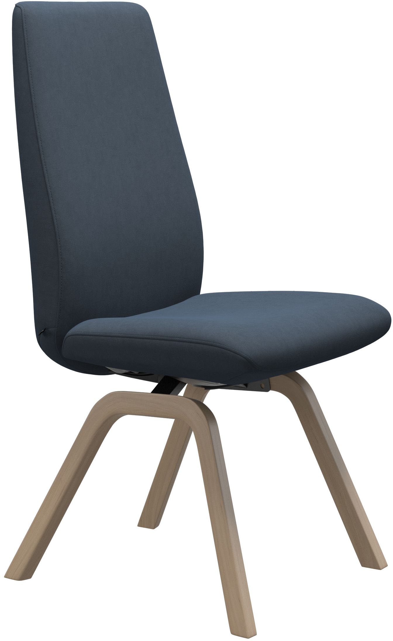 Stressless® Polsterstuhl »Laurel«, Microfaser DINAMICA, High Back, Größe L, mit schräggestellten Beinen in Walnuss