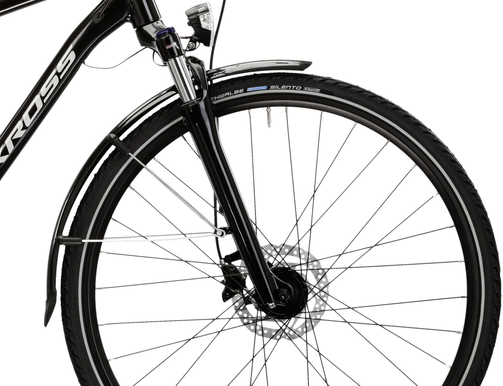 Kross Trekkingrad »Trekkingrad Trans 7.0 schwarz 20 Gänge«, 20 Gang, Shimano, CUES U6020 Schaltwerk, Kettenschaltung