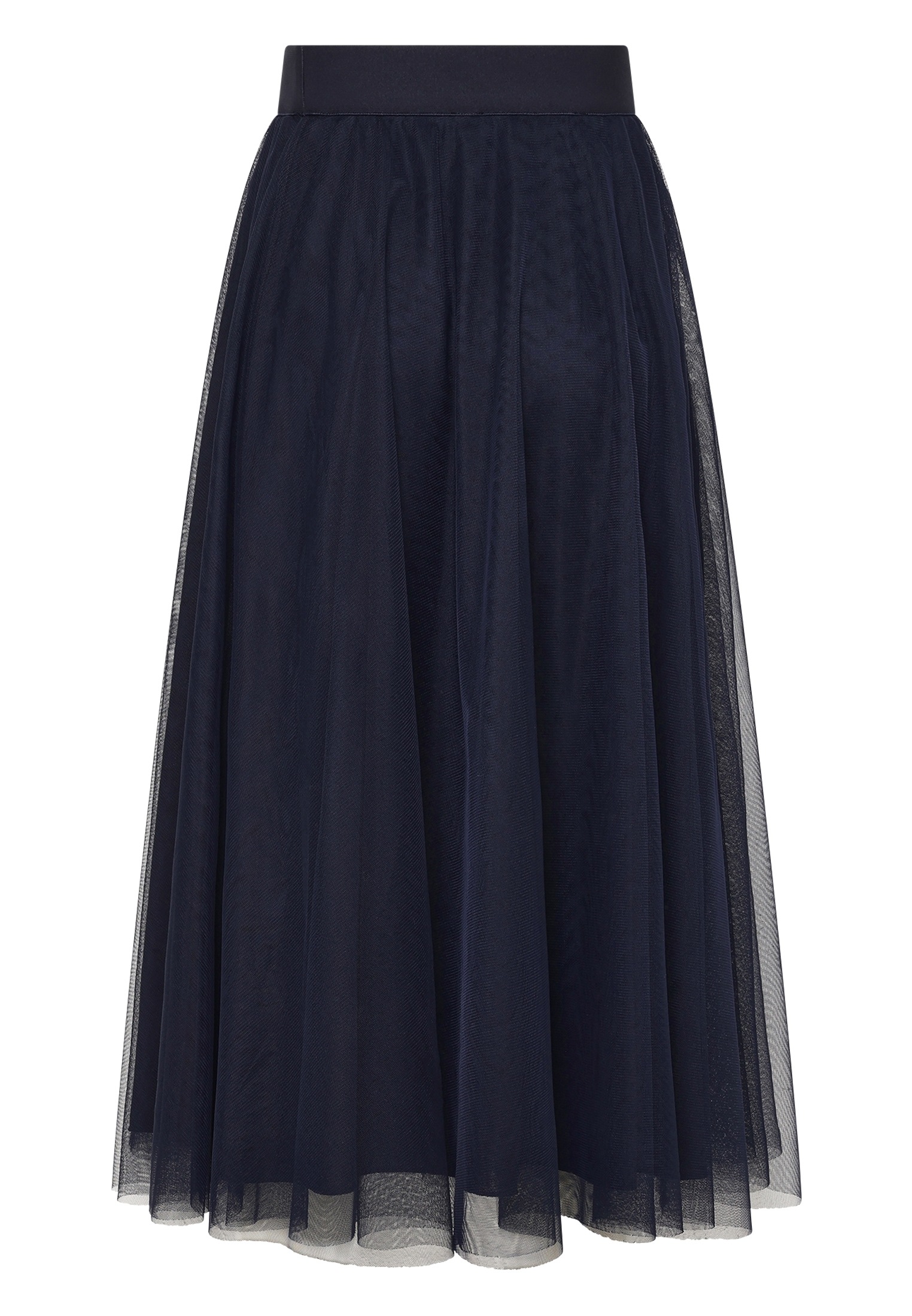 Thumbnail - Zero Midirock "Damen mit elastischem Bund" drapiert / gerafft