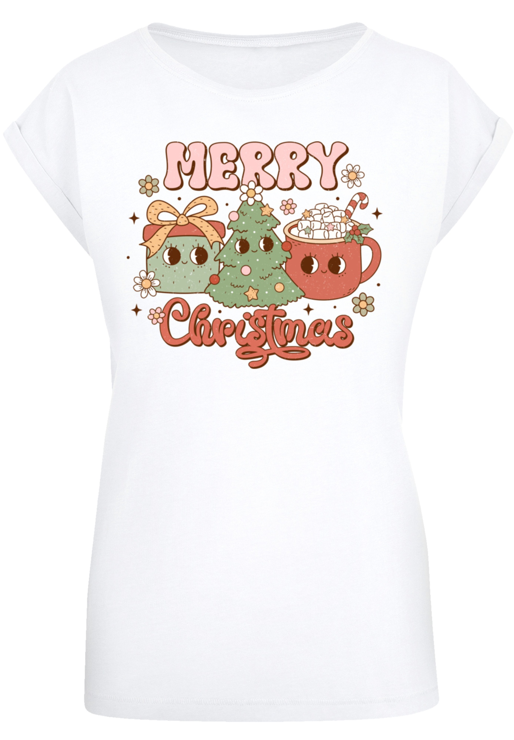 F4NT4STIC T-Shirt »Merry Weihnachten Cozy And Cute«, Premium Qualität, Weihnachts-Kollection