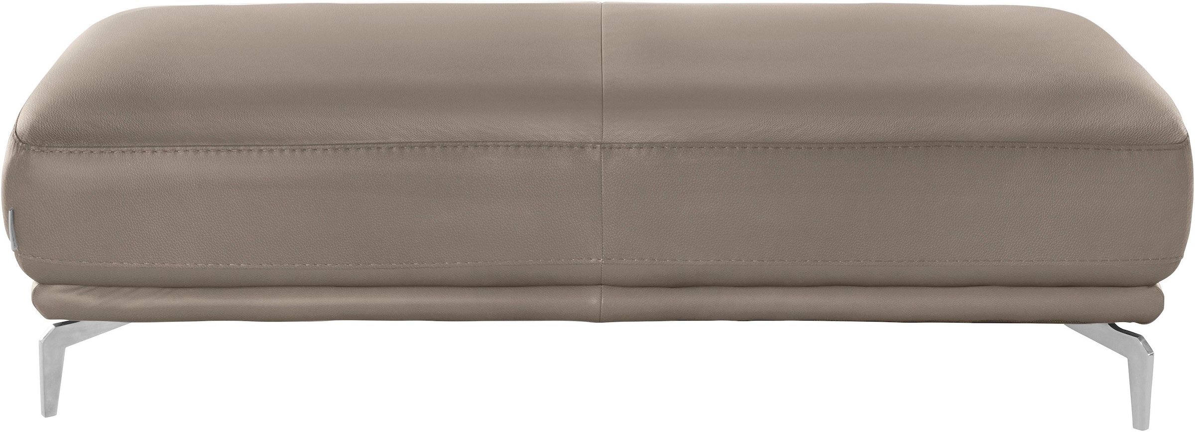 W.SCHILLIG Hocker »montanaa«, mit Metallfüßen in Chrom glänzend, Breite 141 cm