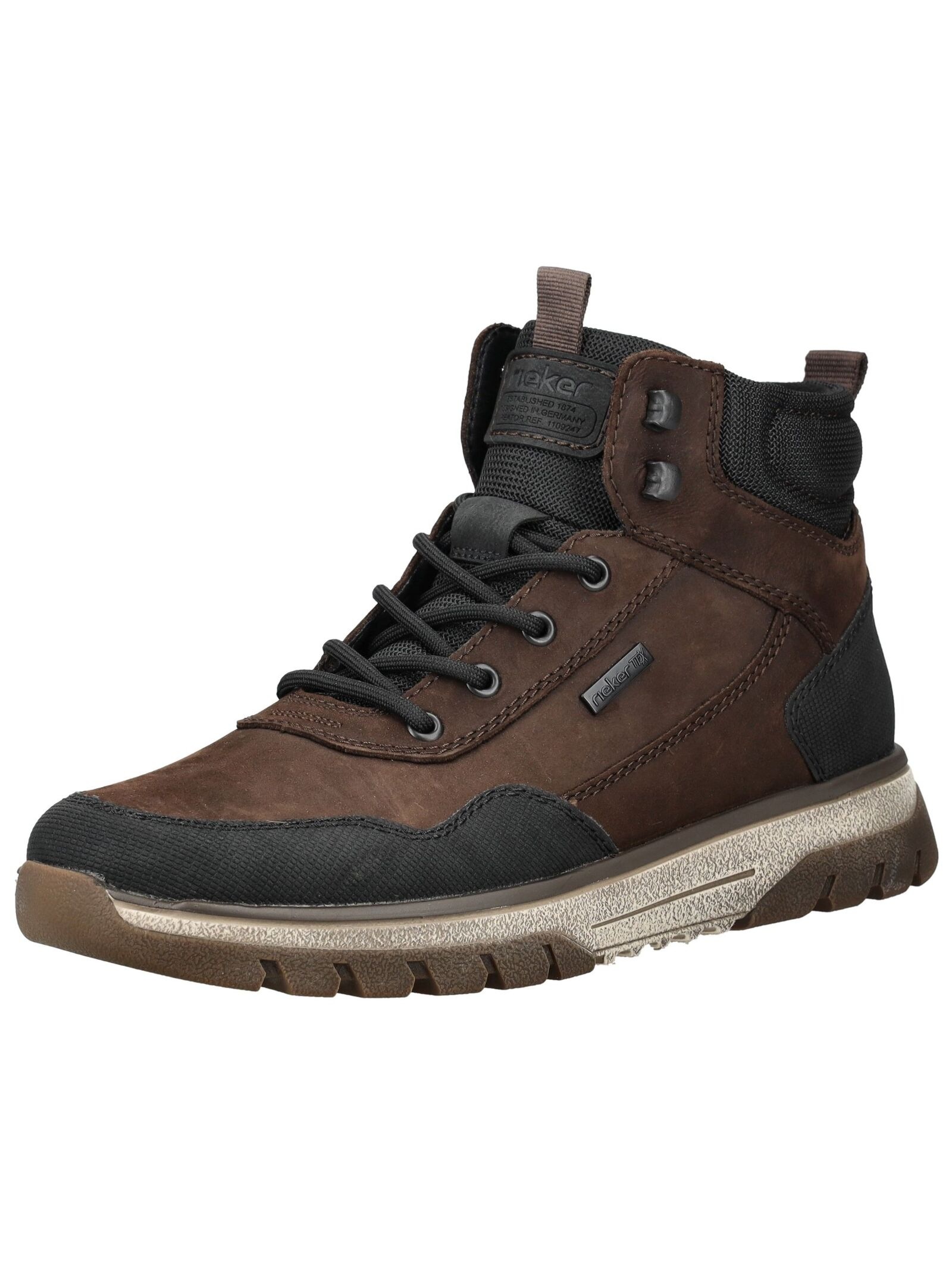 Rieker Schnürstiefelette "Rieker Stiefelette Leder" günstig online kaufen