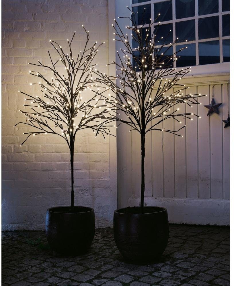 Schneider LED Dekolicht »Trauerweide«, 240 flammig-flammig, LED-Baum, warmweiß, Höhe ca. 125 cm, Weihnachtsdeko aussen