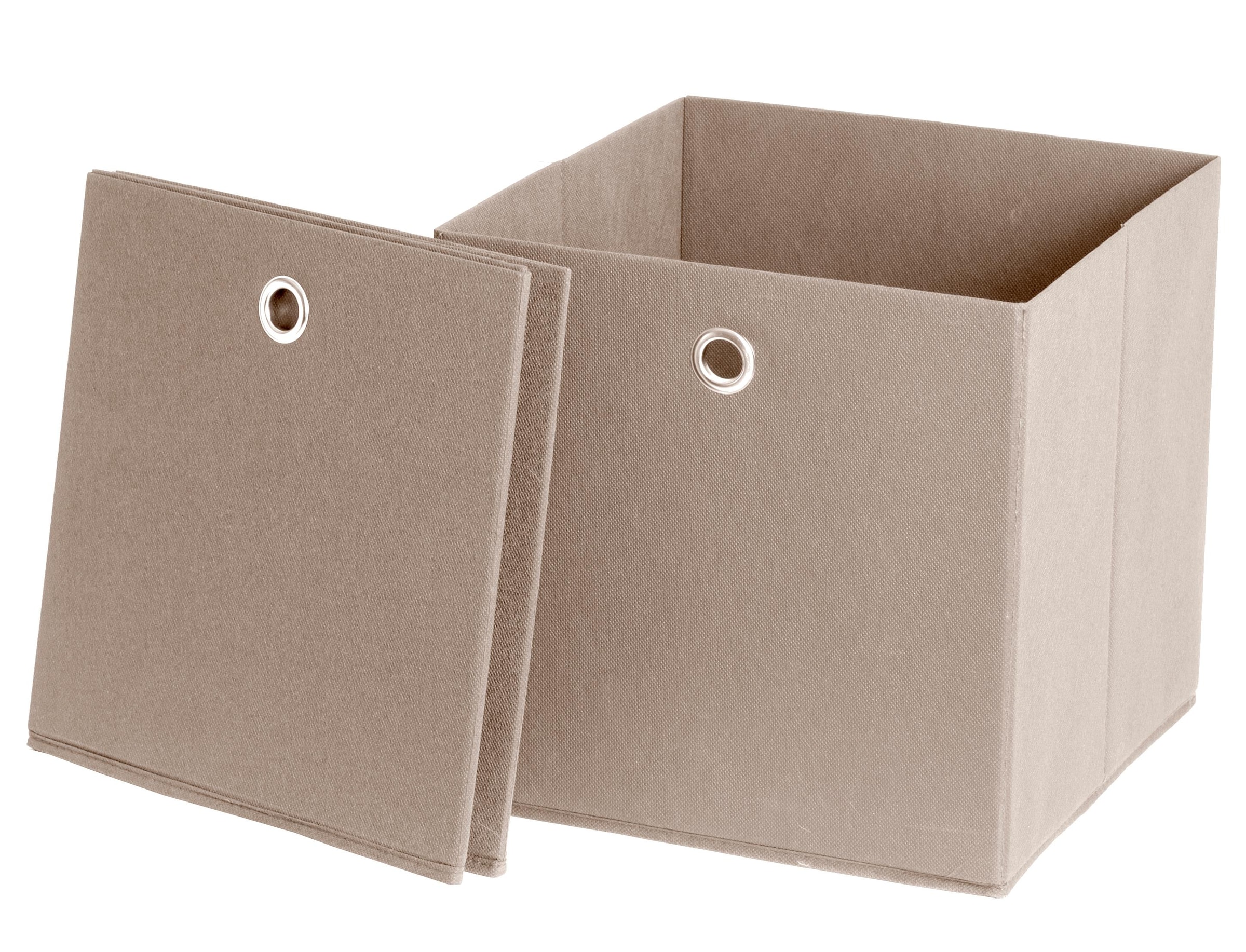 Schildmeyer Faltbox "Box", 2er-Set mit Vliesüberzug