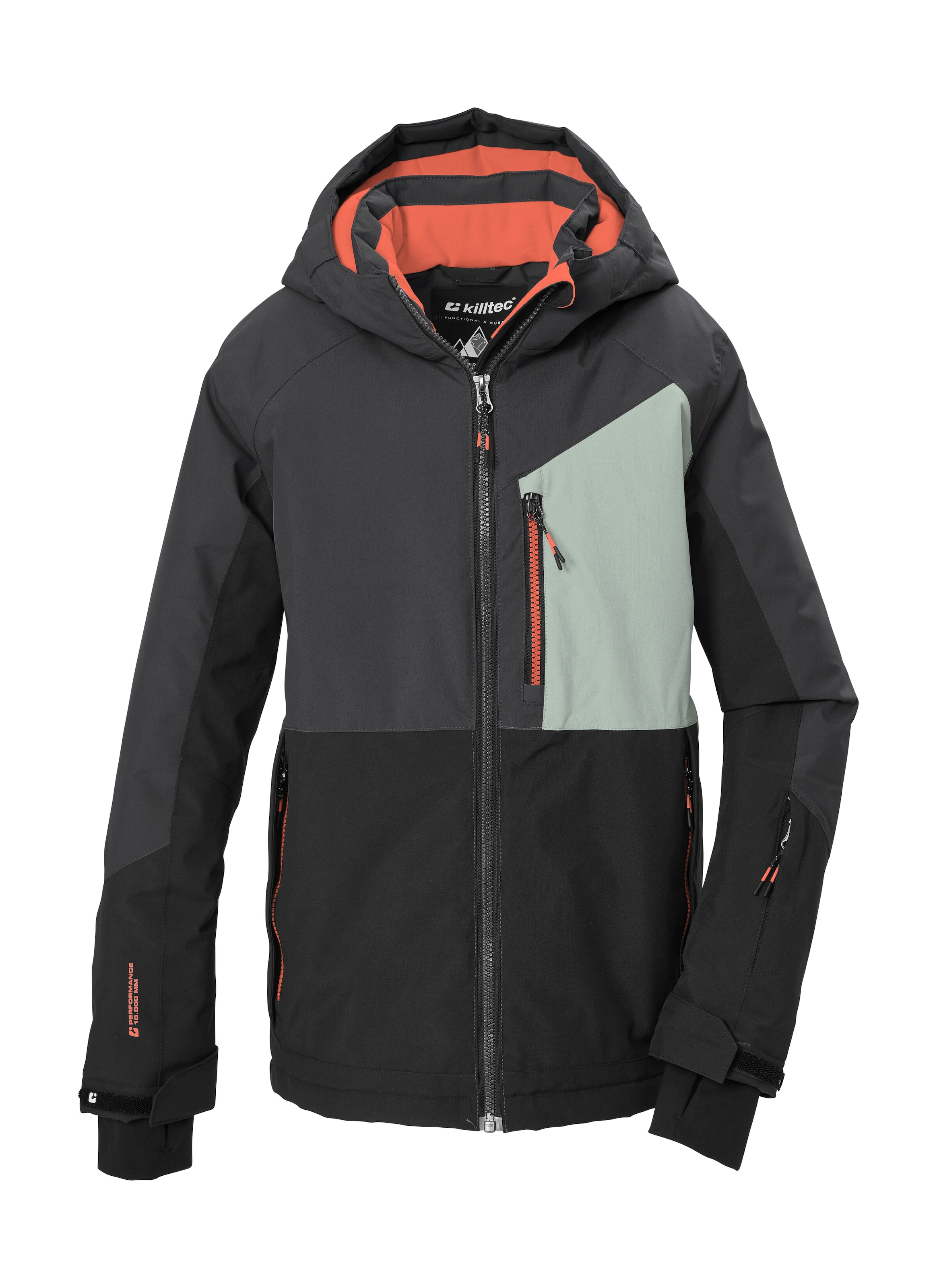Killtec Skijacke »KSW 206 BYS SKI JCKT« Wind- und wasserdichte Kinderjacke, atmungsaktiv, verstellbar