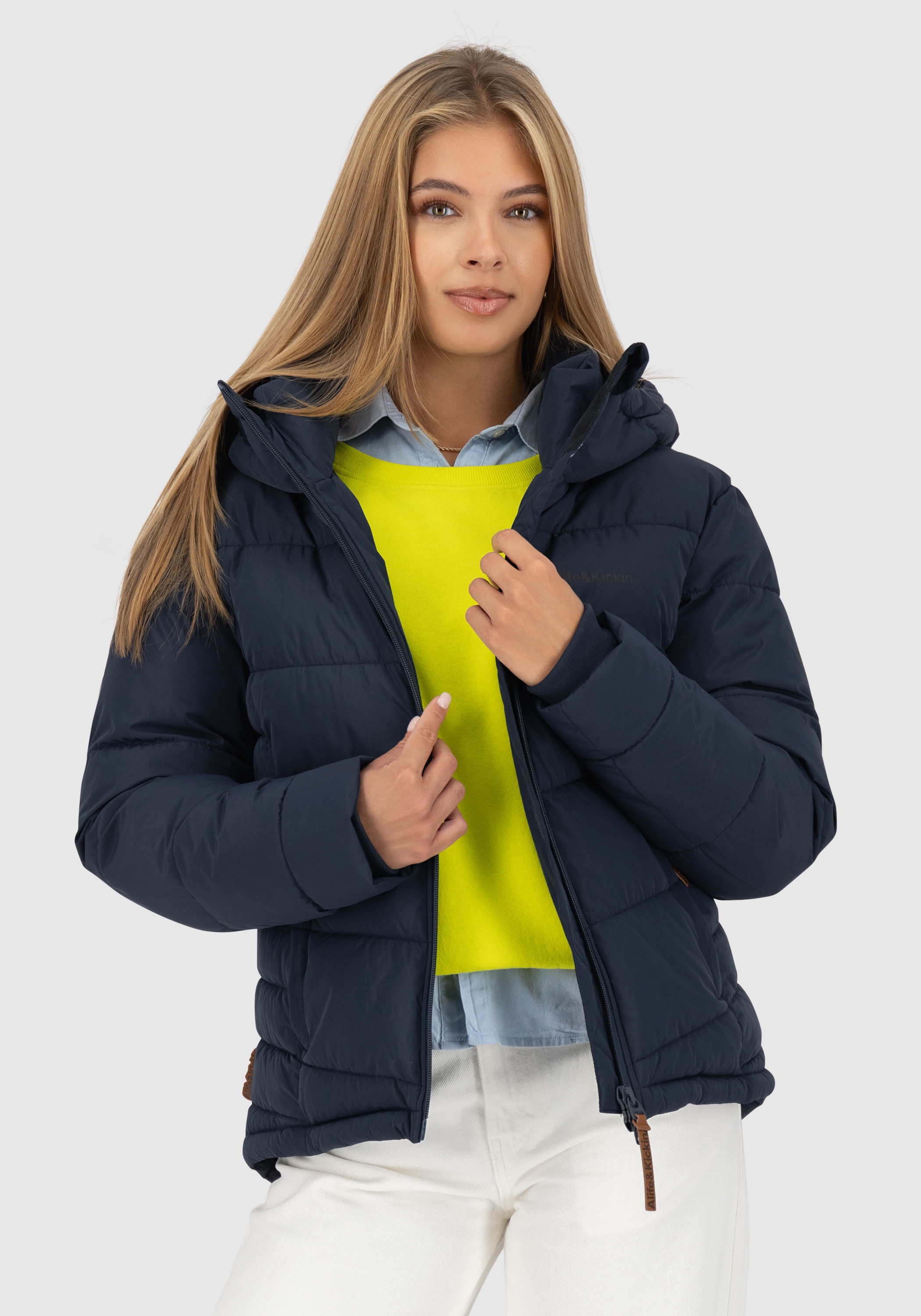 Alife & Kickin Steppjacke "JUANAAK A" mit Kapuze Pufferjacke mit ultraleichter Wattierung und hoher Wärmeleistung