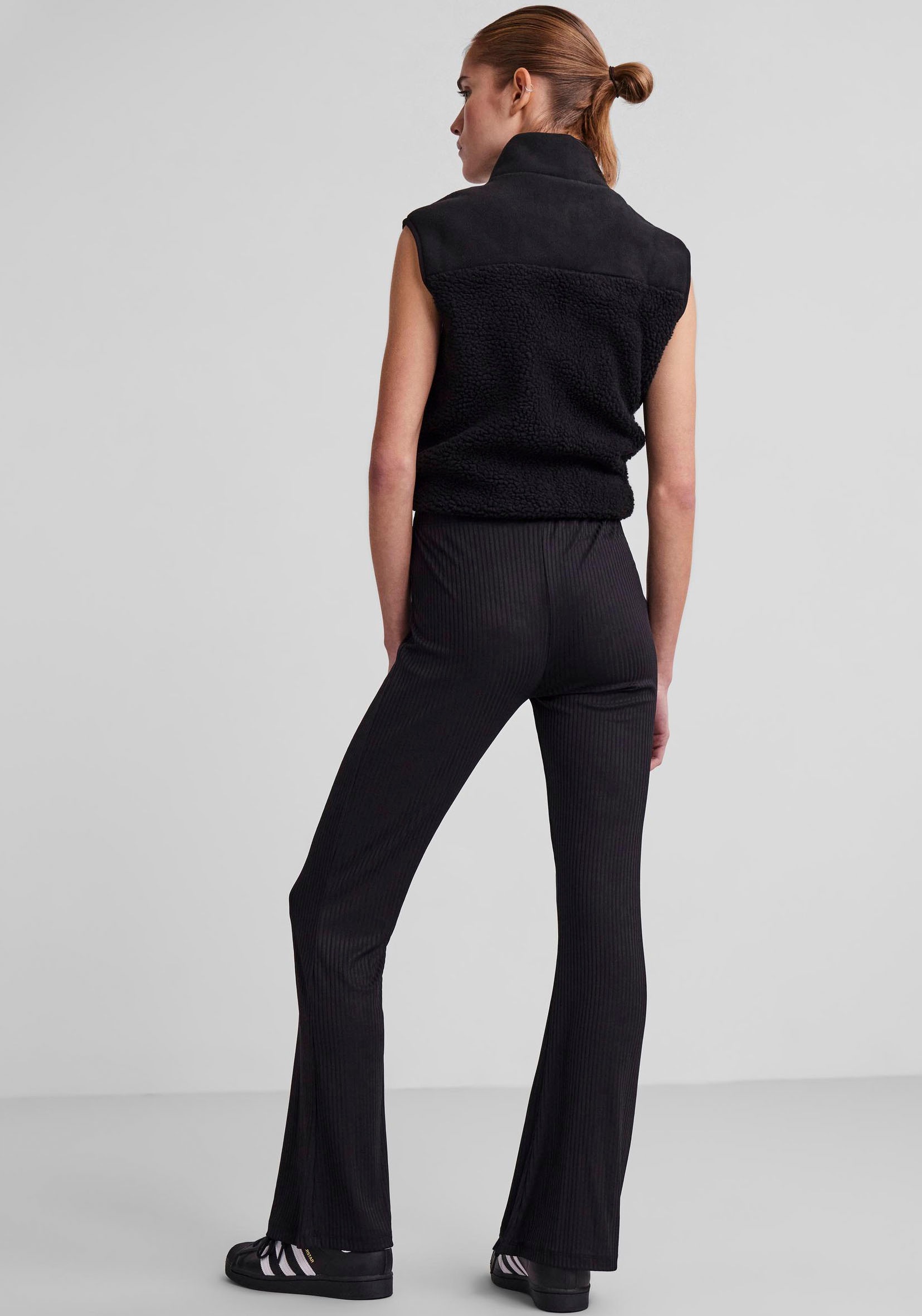 pieces Bootcuthose "PCTOPPY MW FLARED PANT NOOS", Flared Style günstig online kaufen