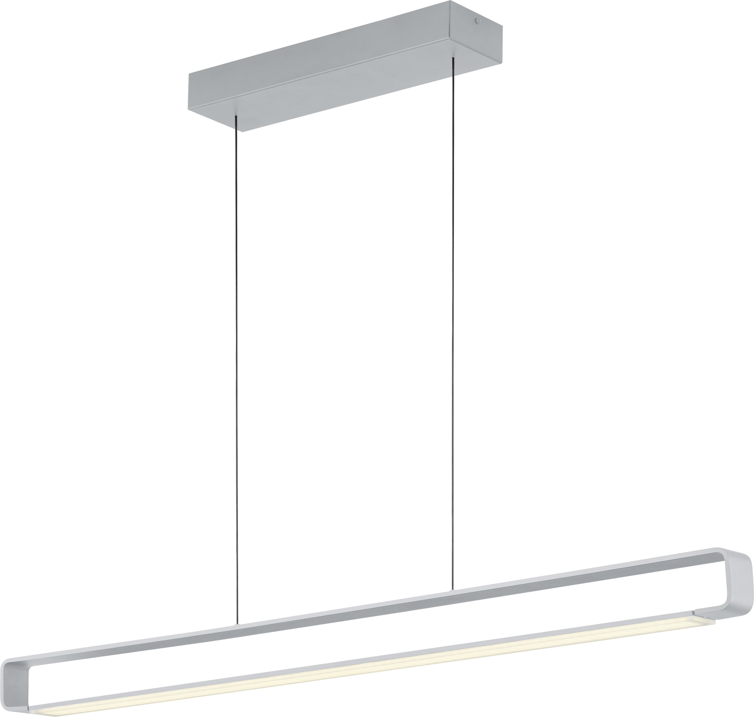 HELL höllisch gutes Licht LED Pendelleuchte »BOX« LED-Modul 1 Stk. Warmweiß dimmbar über Wanddimmer,  Stufenlos höhenverstellbar
