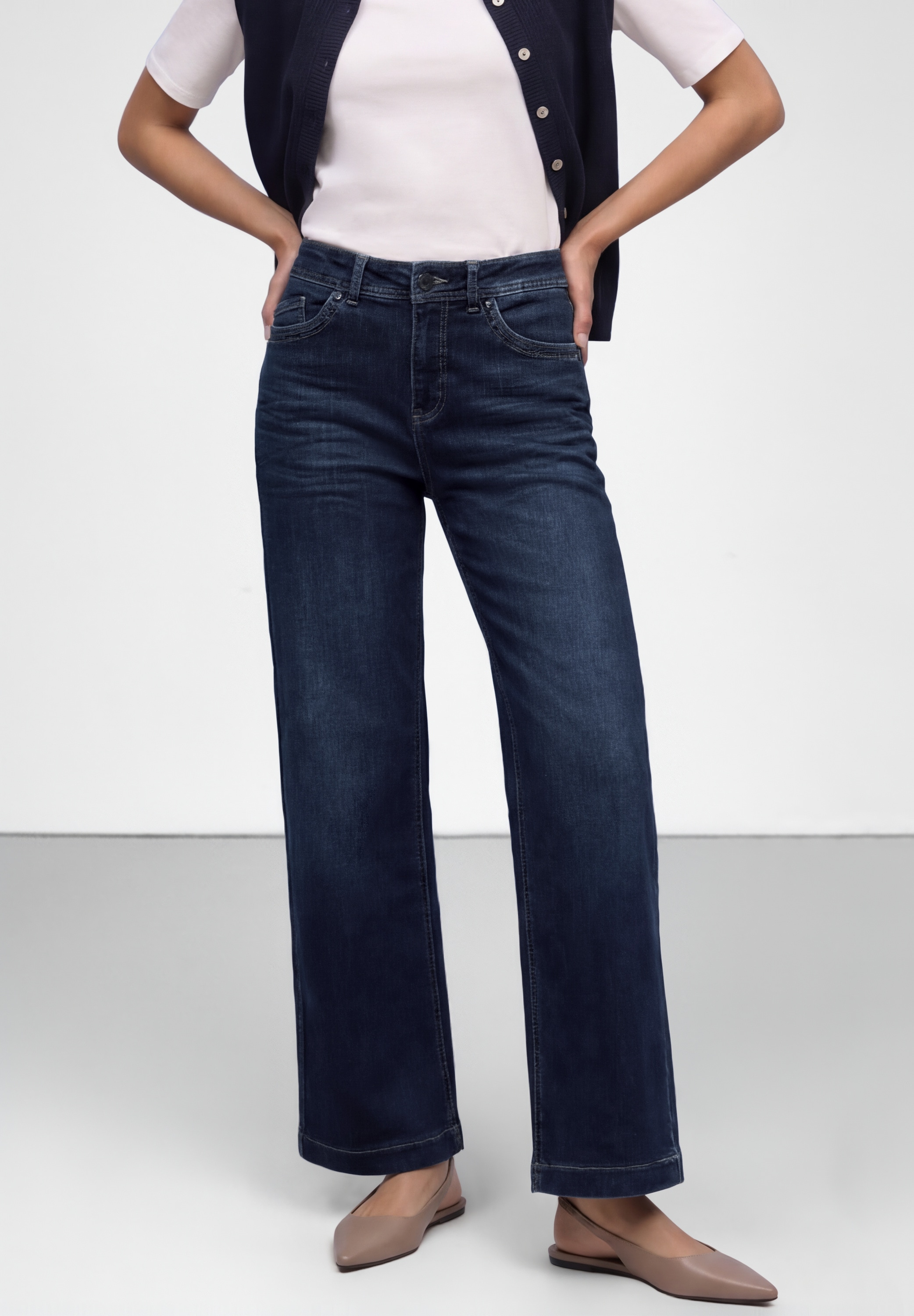 STREET ONE Loose-fit-Jeans im Loose Fit