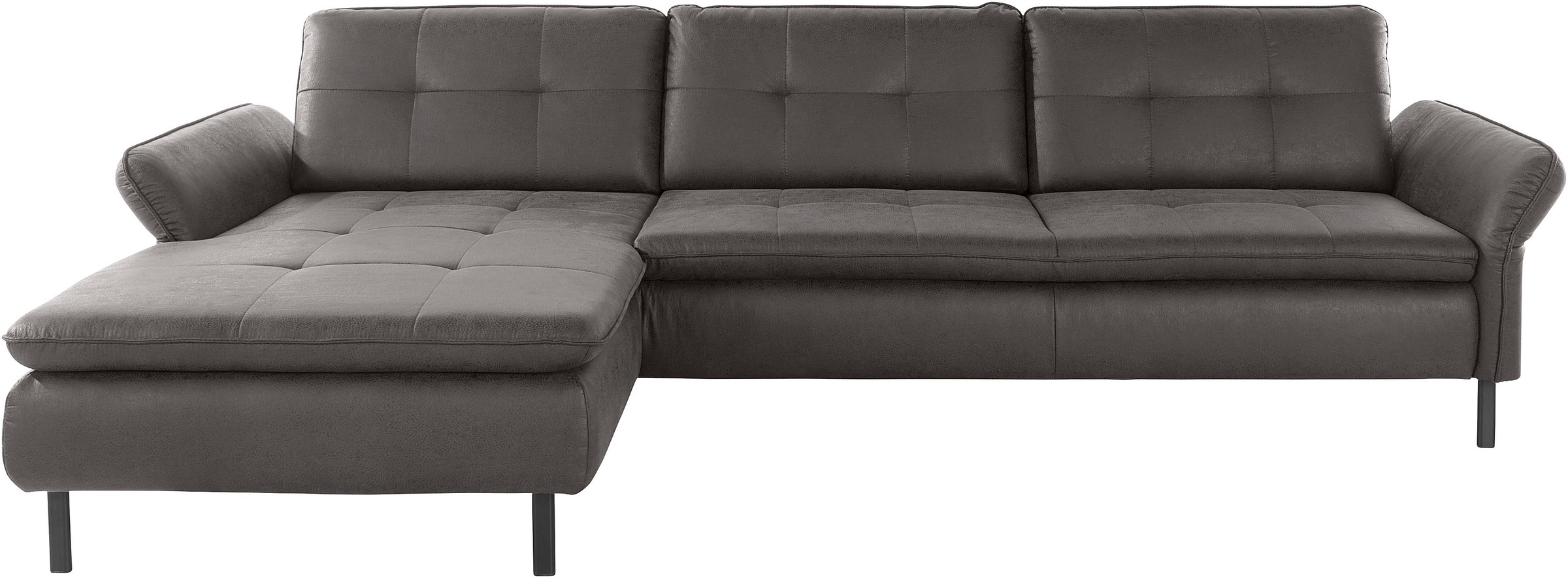 Home affaire Ecksofa "Birkholm L-Form" Armlehnverstellung, auch in Easy Cle günstig online kaufen