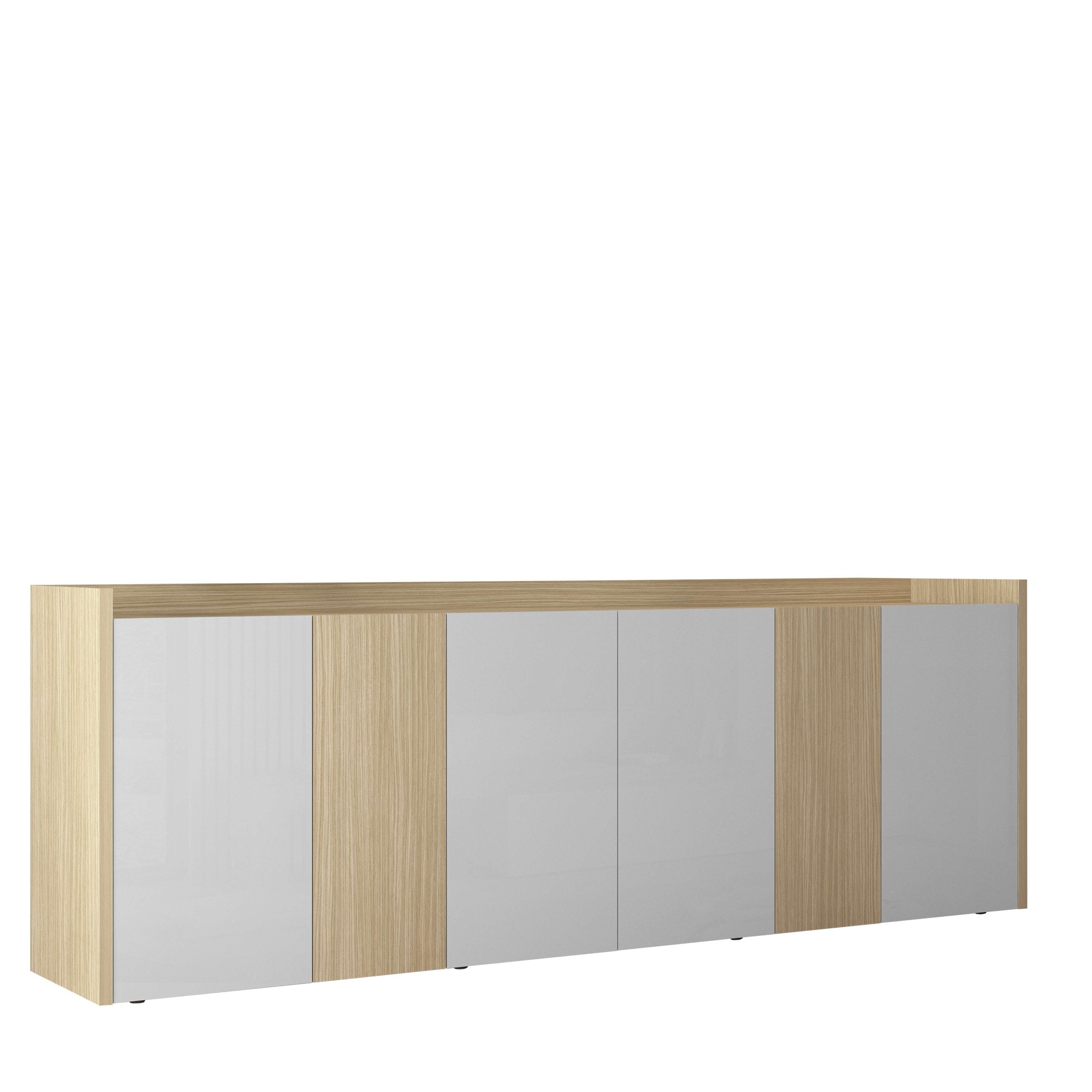 OTTO home Sideboard "Sideboard ALTEA, Kommode, Schrank, Kredenz" 1 Stk. tlg. Mit 6 Drehtüren, 6 Innenfächer, B.220 cm