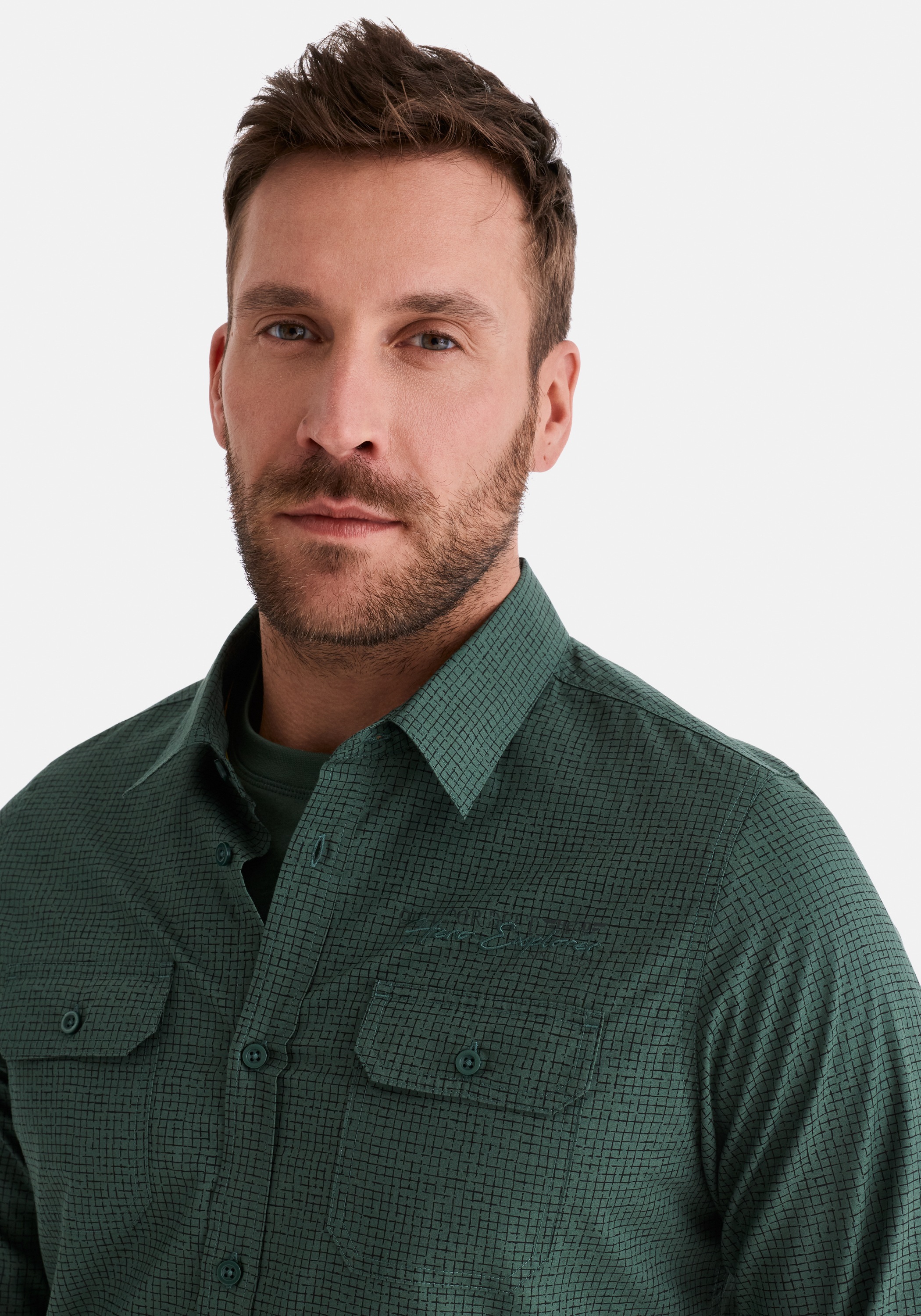 Thumbnail - HERO by John Medoox Flanellhemd "HARRY Langarmhemd"