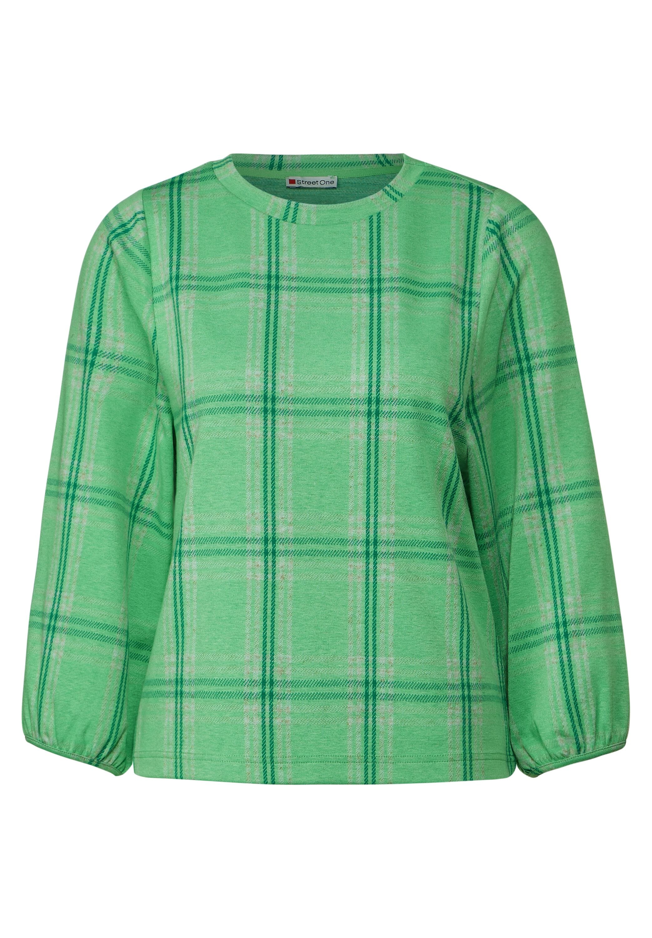 STREET ONE 3/4-Arm-Shirt, mit Rundhalsausschnitt