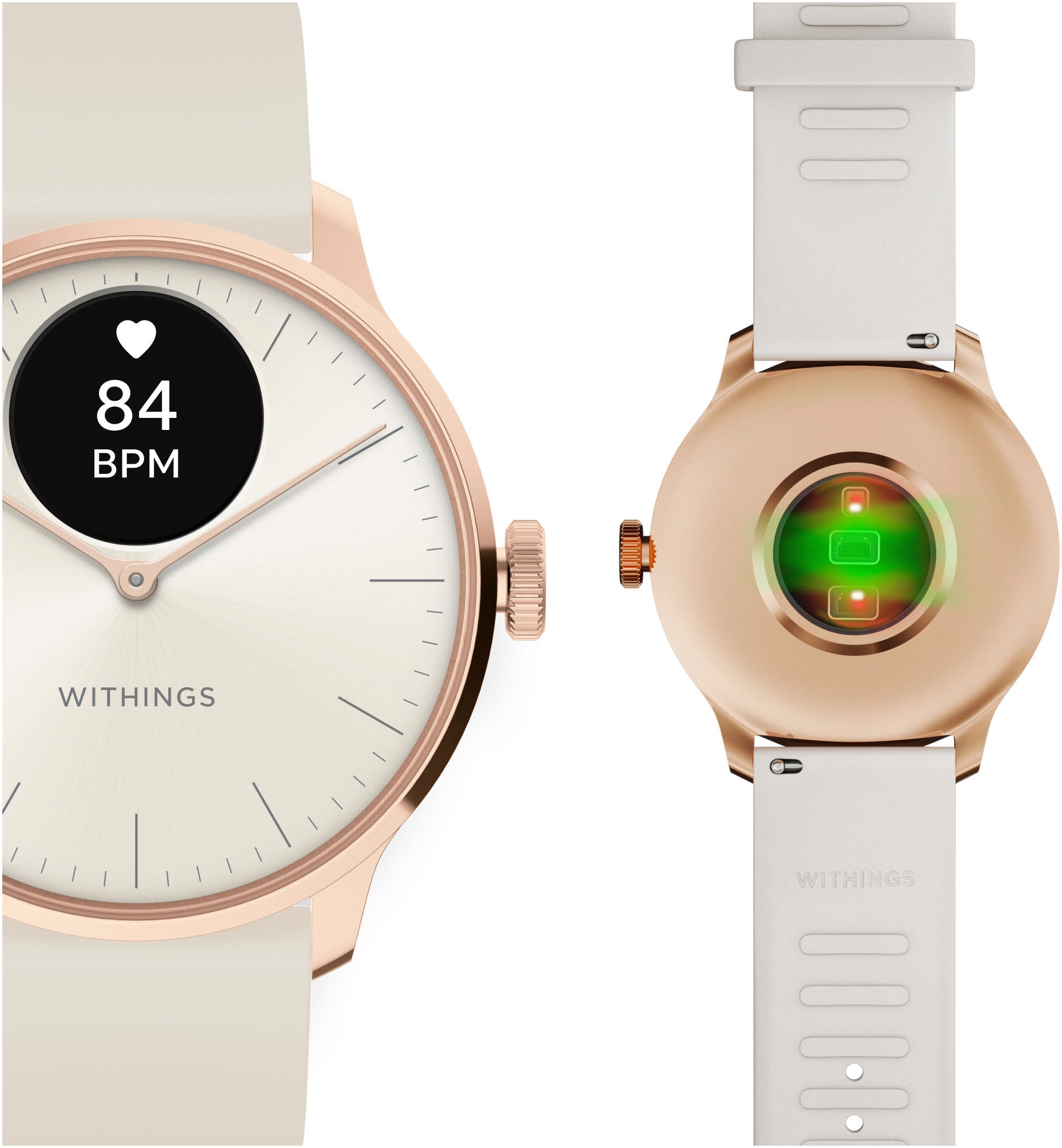 Withings Smartwatch »ScanWatch Light 37mm«, (/ 0,63 Zoll),)