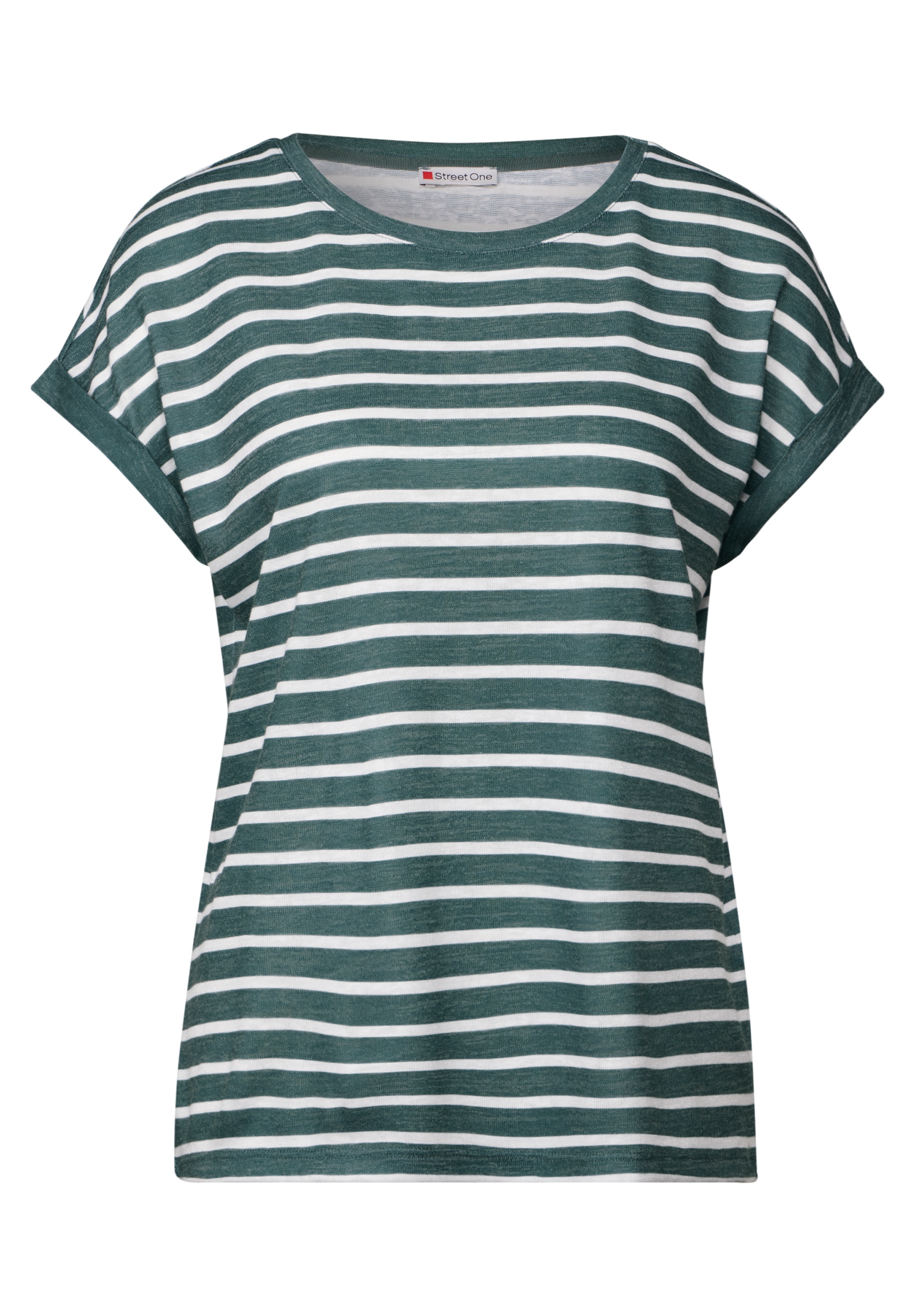 STREET ONE Shirttop, mit Streifenmuster